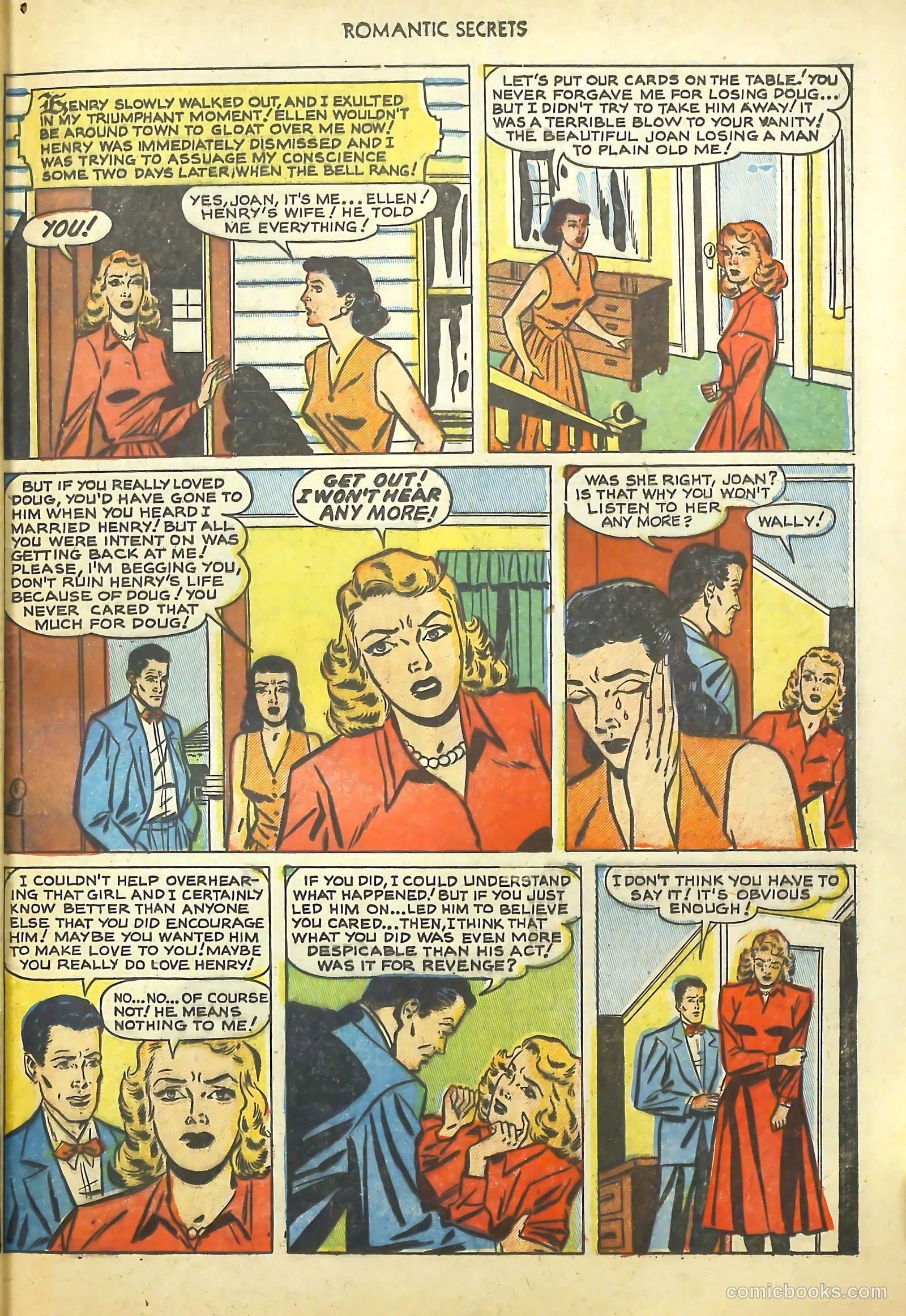Romantic Secrets #39 (1962) — page 33 of 36