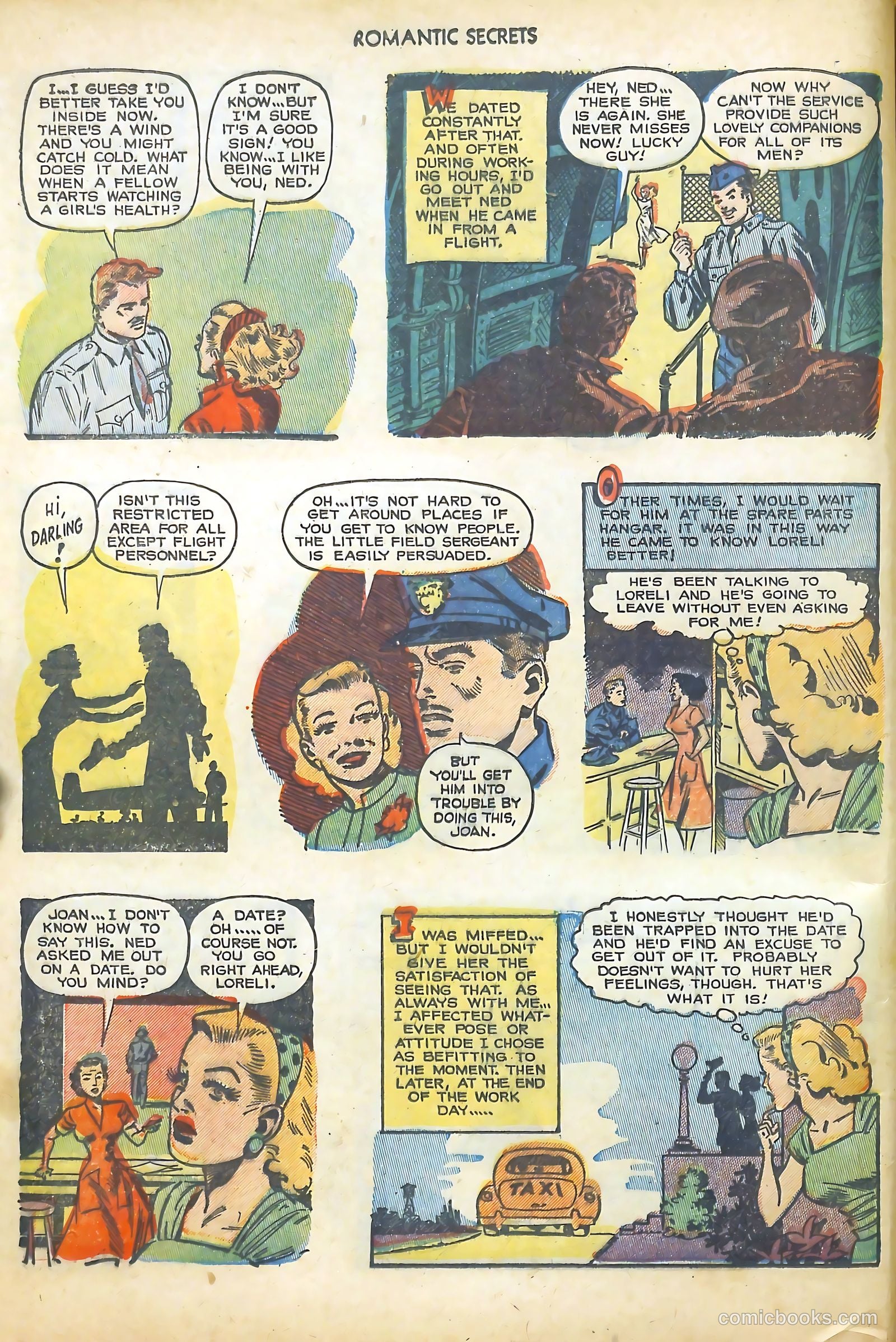 Romantic Secrets #39 (1953) — page 6 of 36