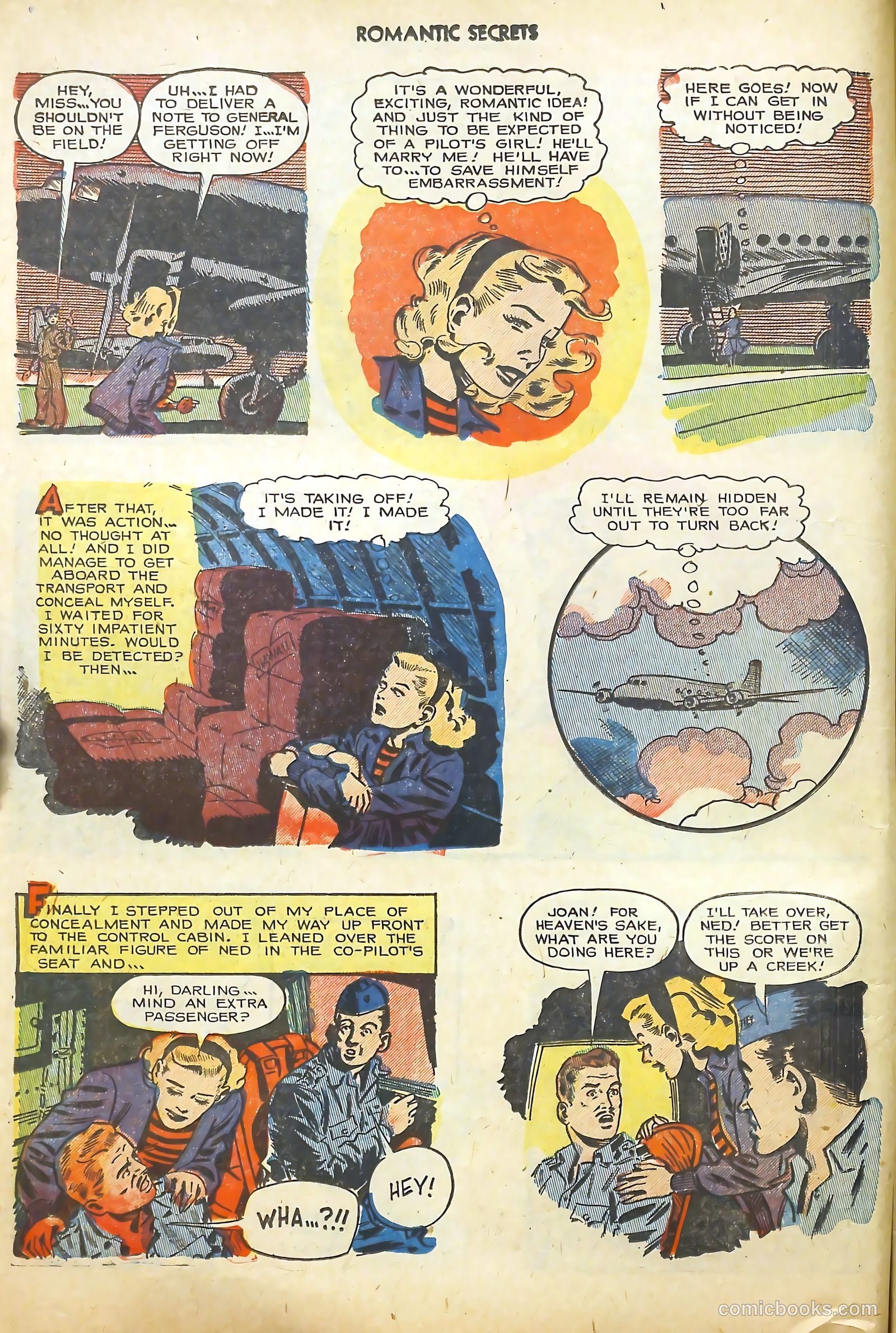 Romantic Secrets #39 (1953) — page 10 of 36