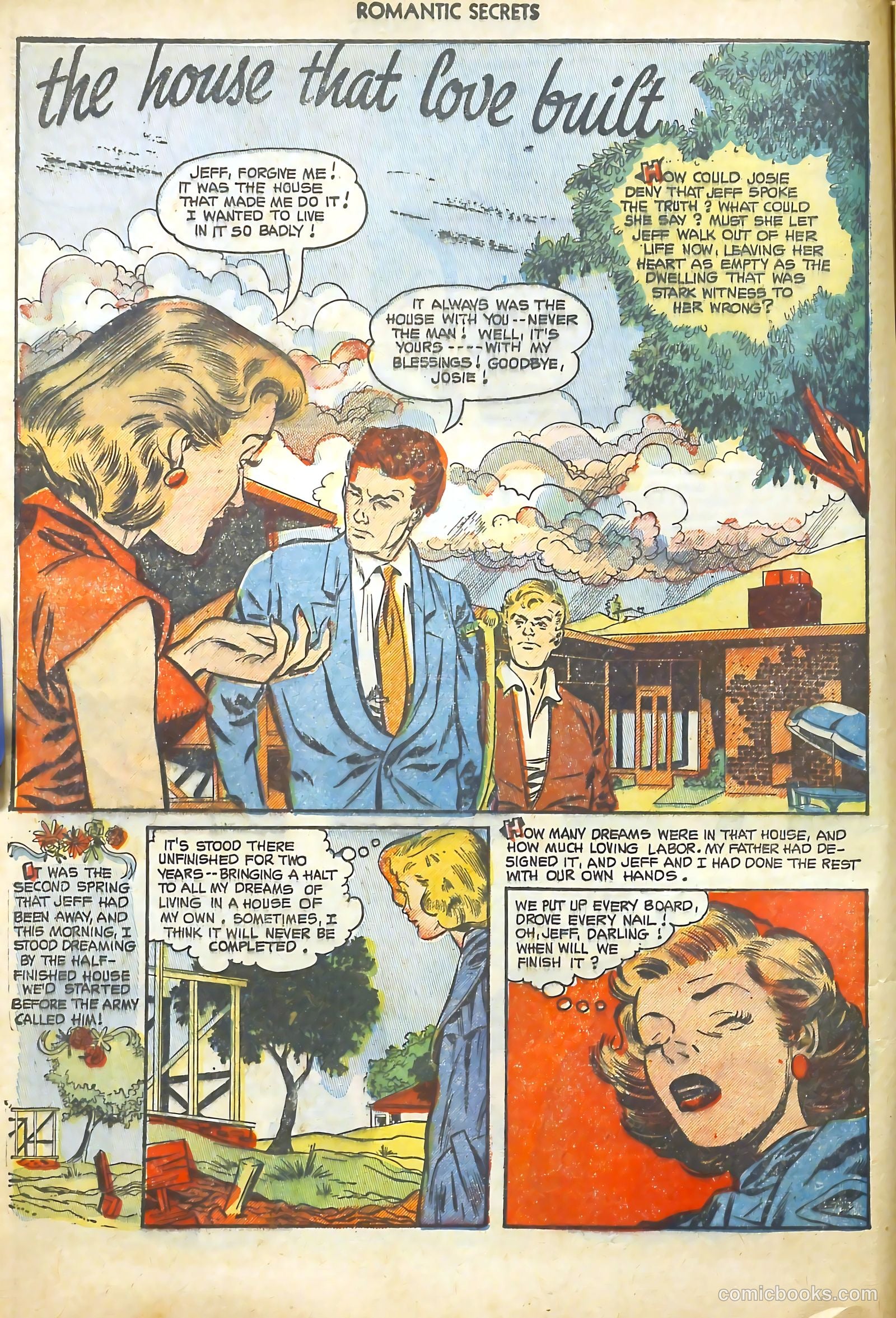 Romantic Secrets #39 (1953) — page 14 of 36