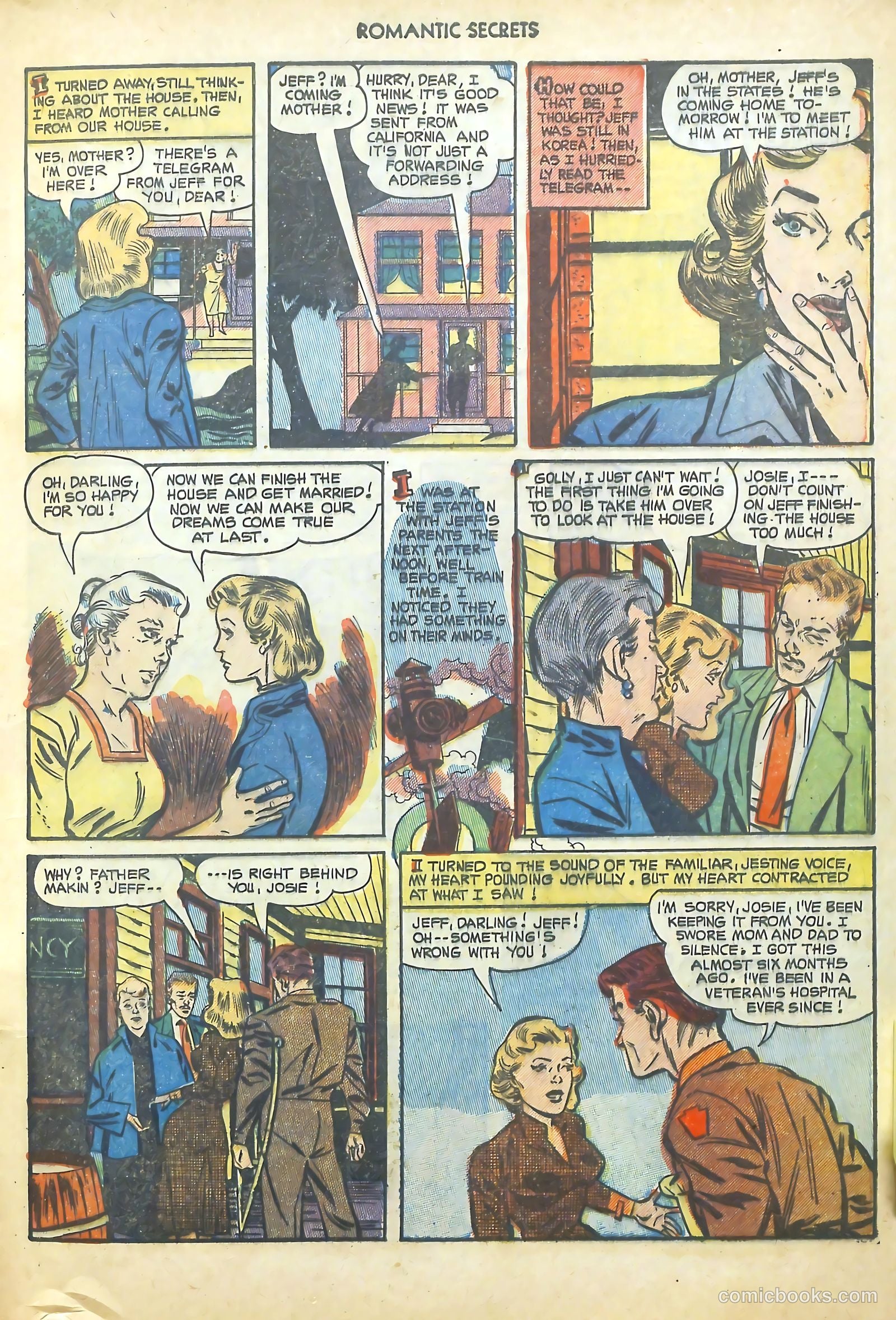 Romantic Secrets #39 (1953) — page 15 of 36