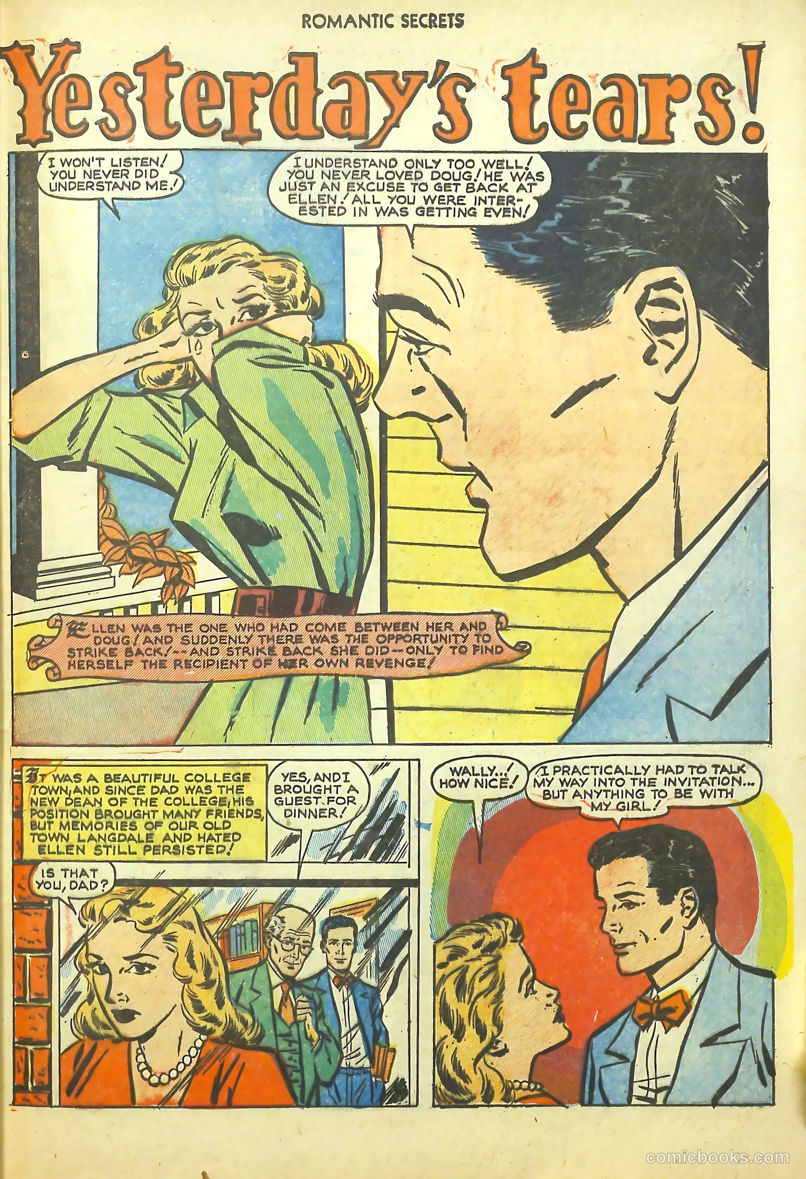 Romantic Secrets #39 (1953) — page 25 of 36