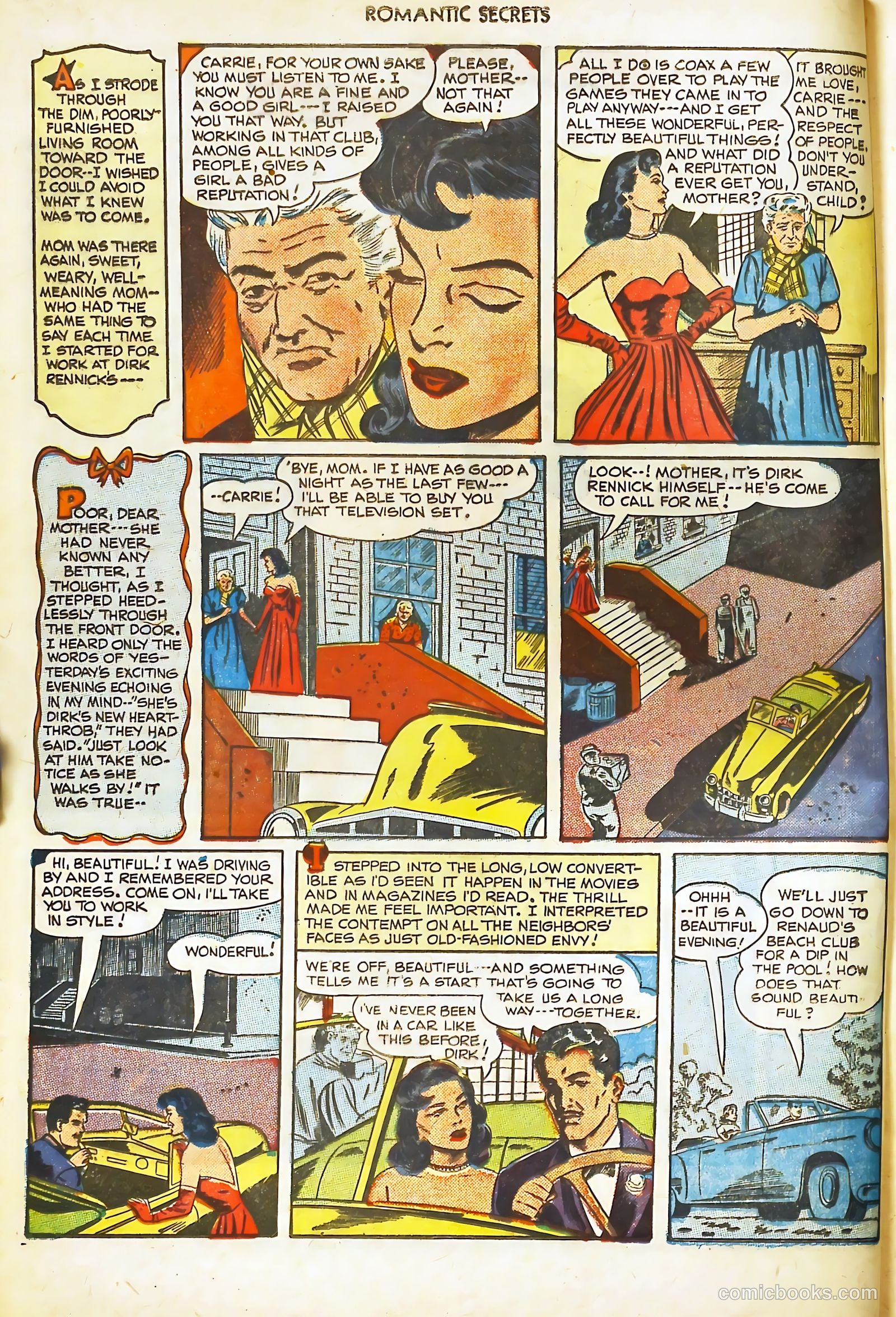 Romantic Secrets #4 (1950) — page 4 of 52