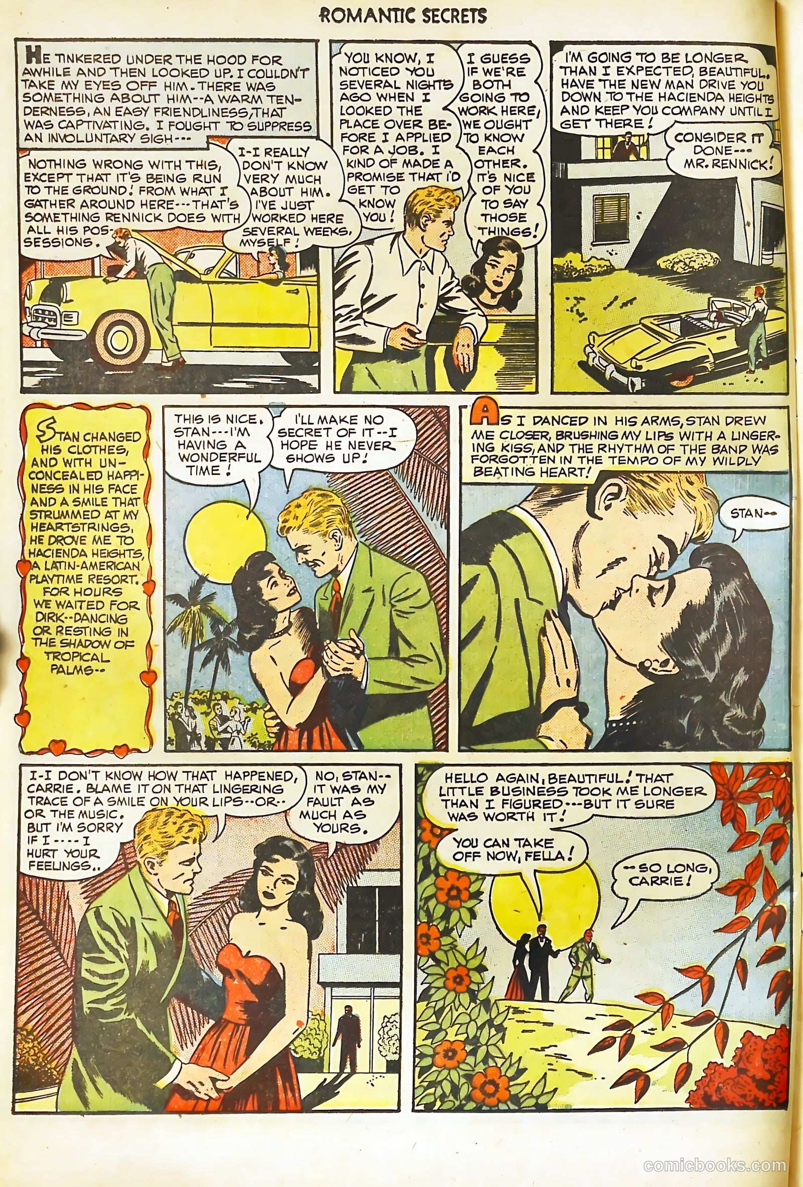 Romantic Secrets #4 (1950) — page 6 of 52