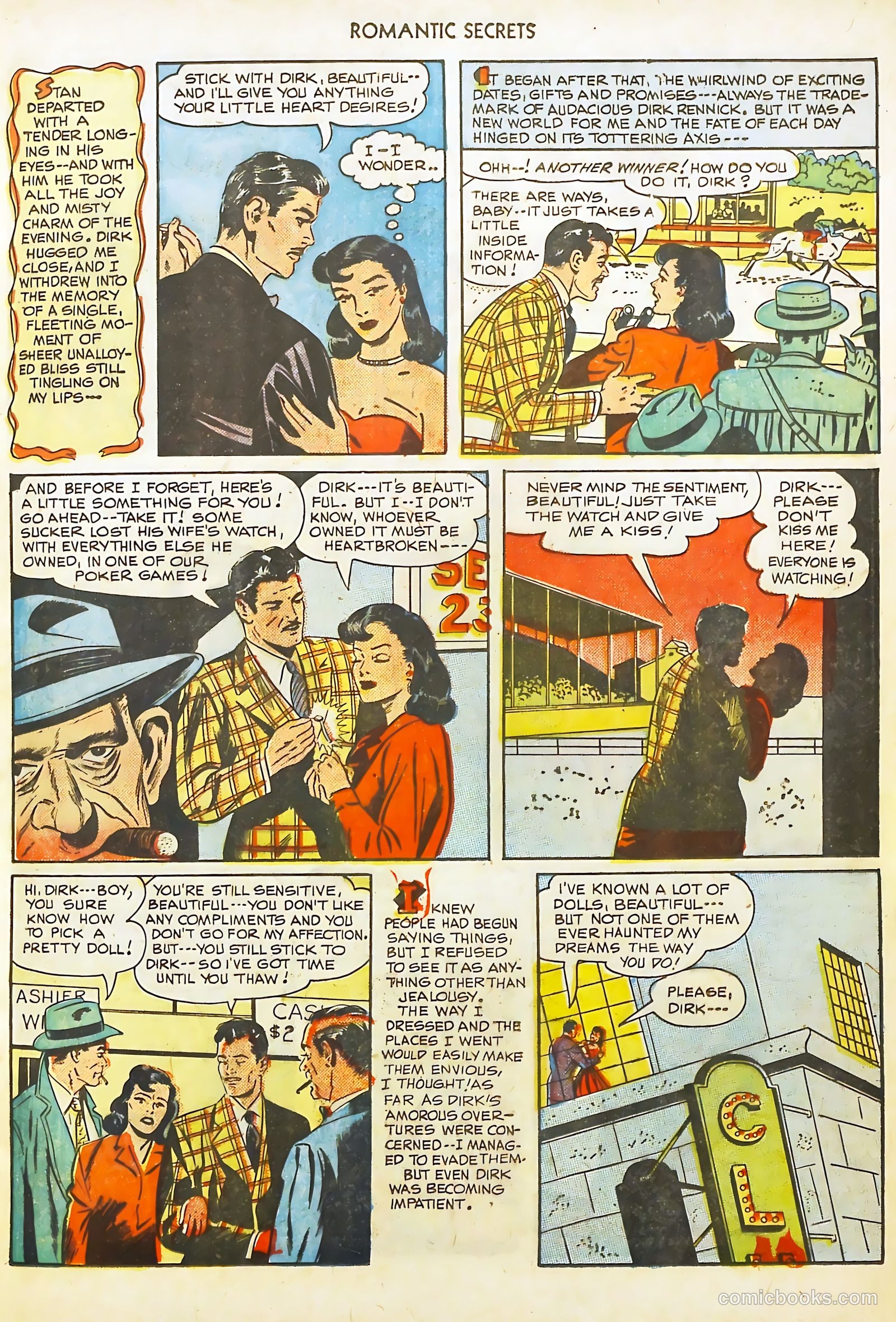 Romantic Secrets #4 (1950) — page 7 of 52
