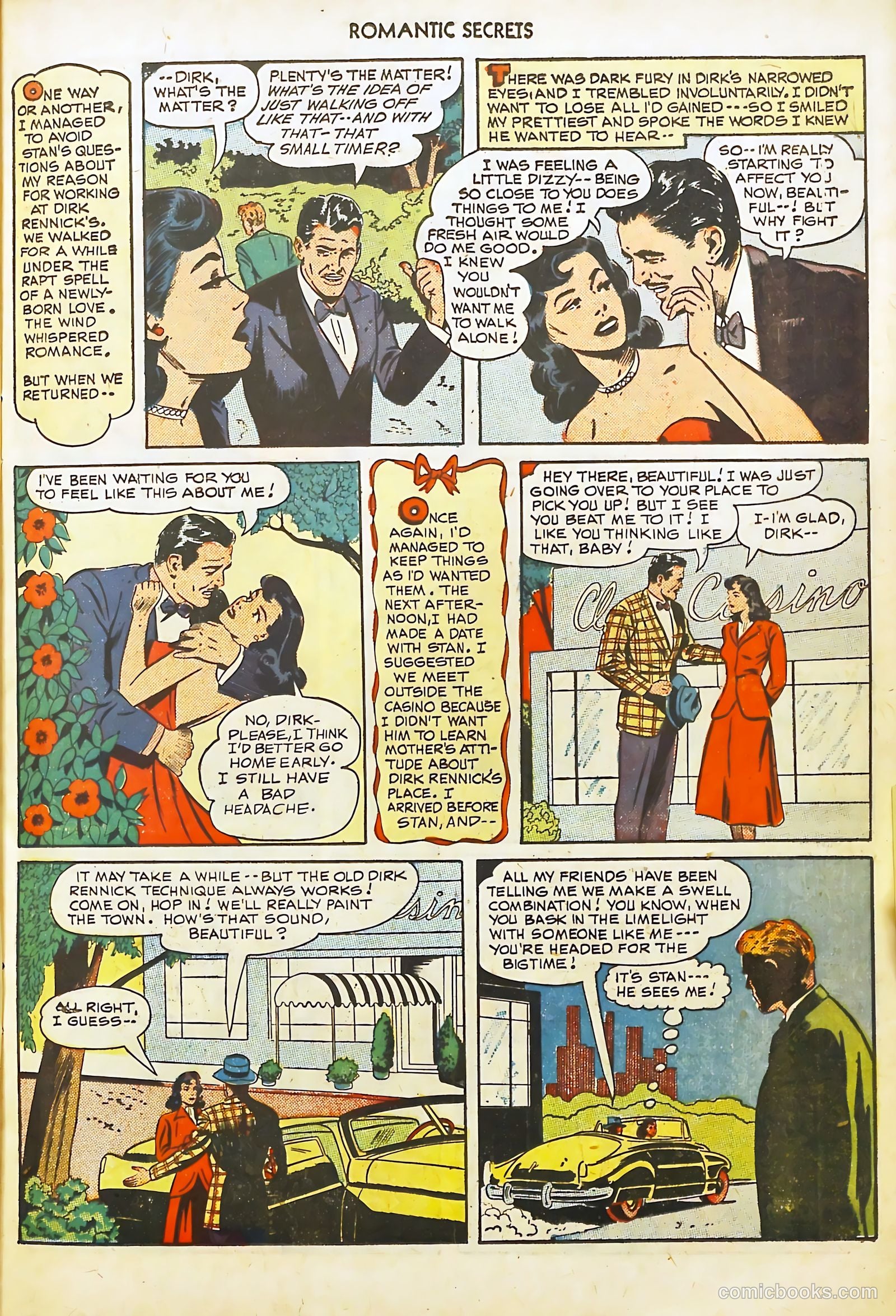 Romantic Secrets #4 (1950) — page 9 of 52
