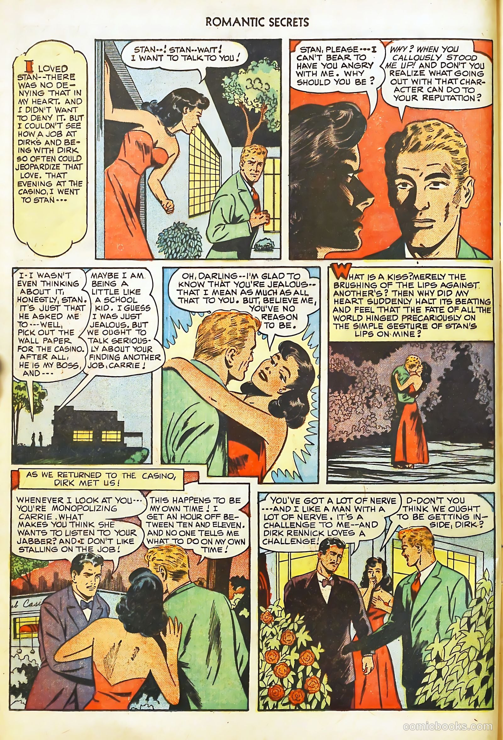 Romantic Secrets #4 (1950) — page 10 of 52