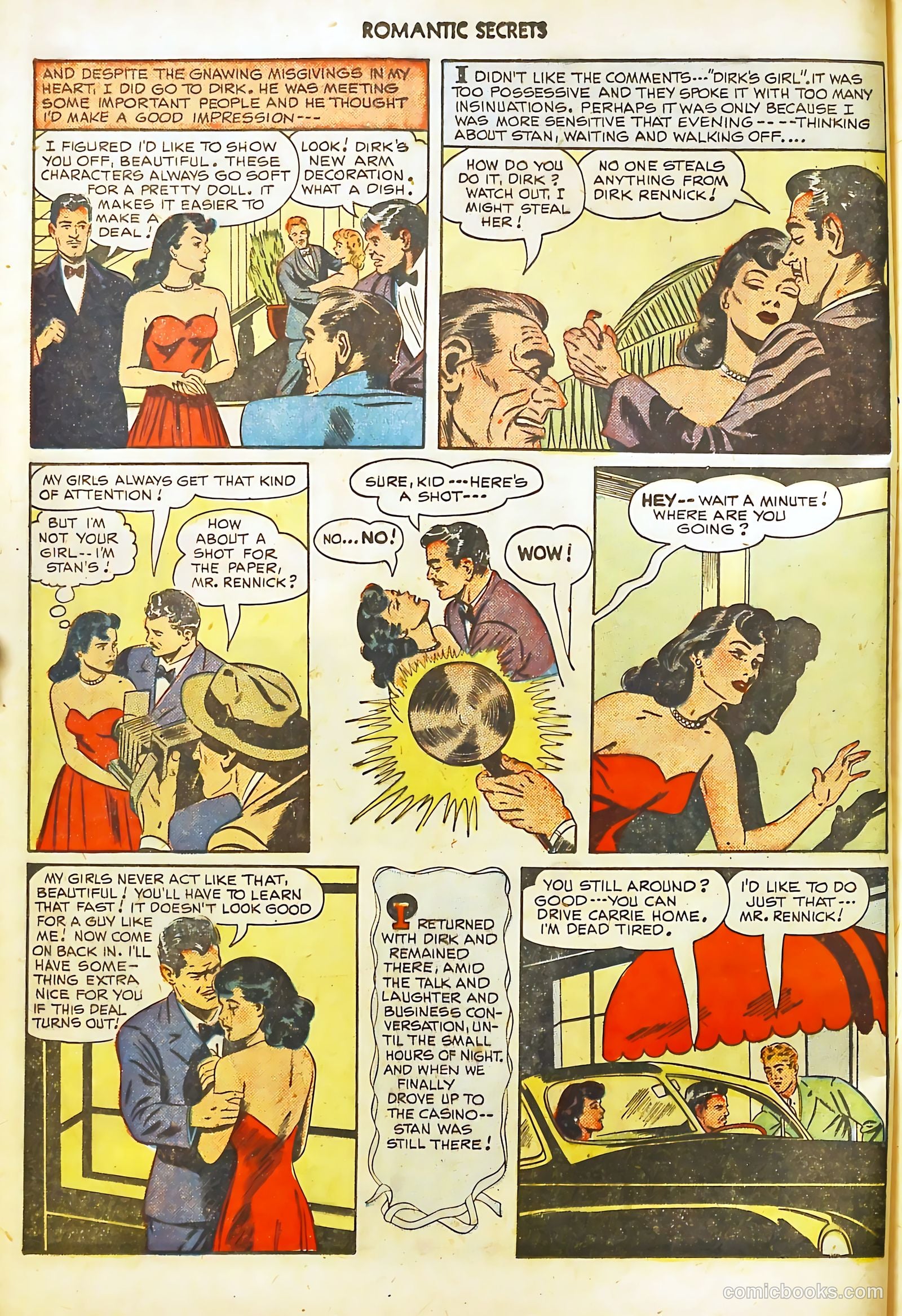 Romantic Secrets #4 (1950) — page 12 of 52