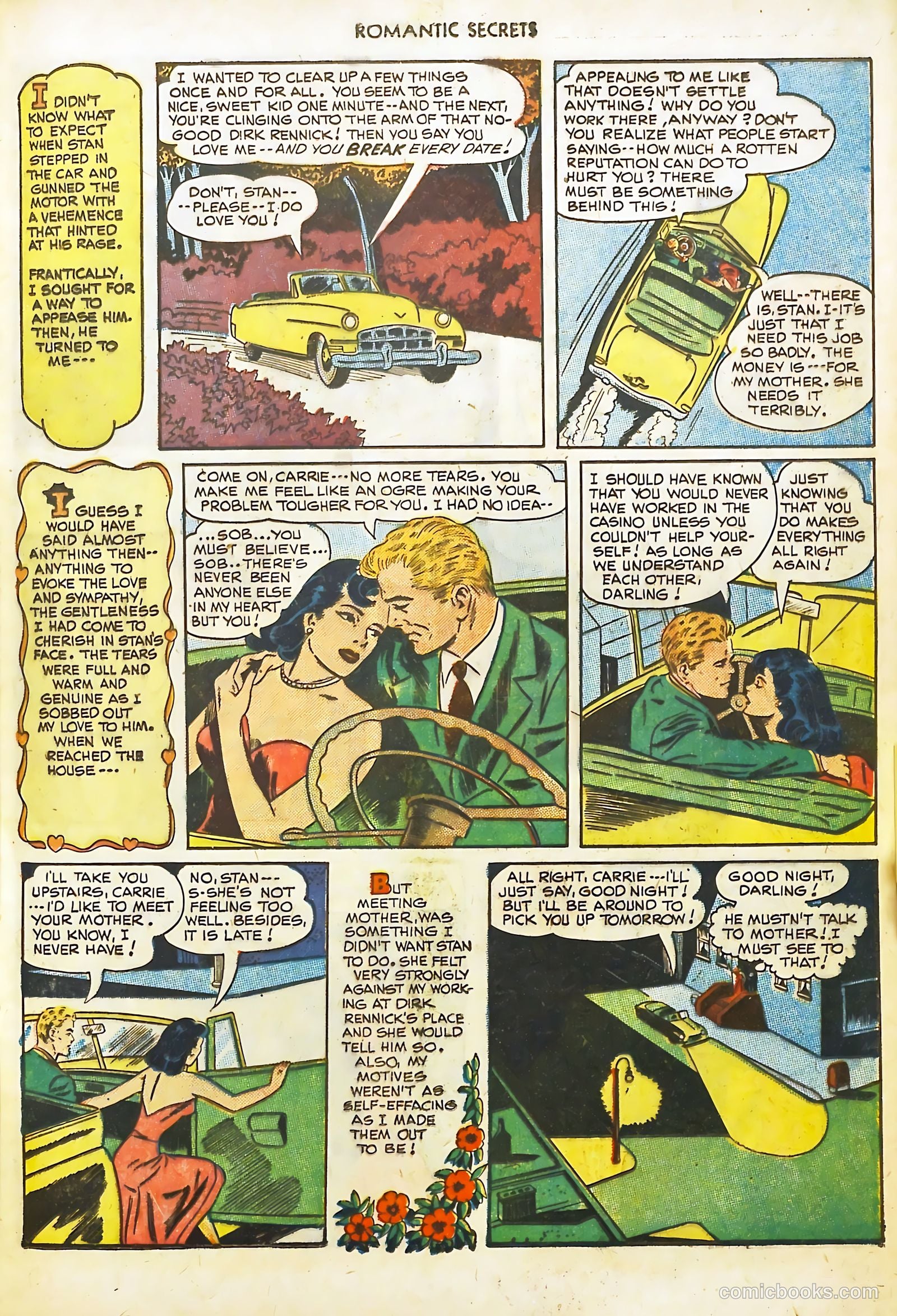 Romantic Secrets #4 (1950) — page 13 of 52