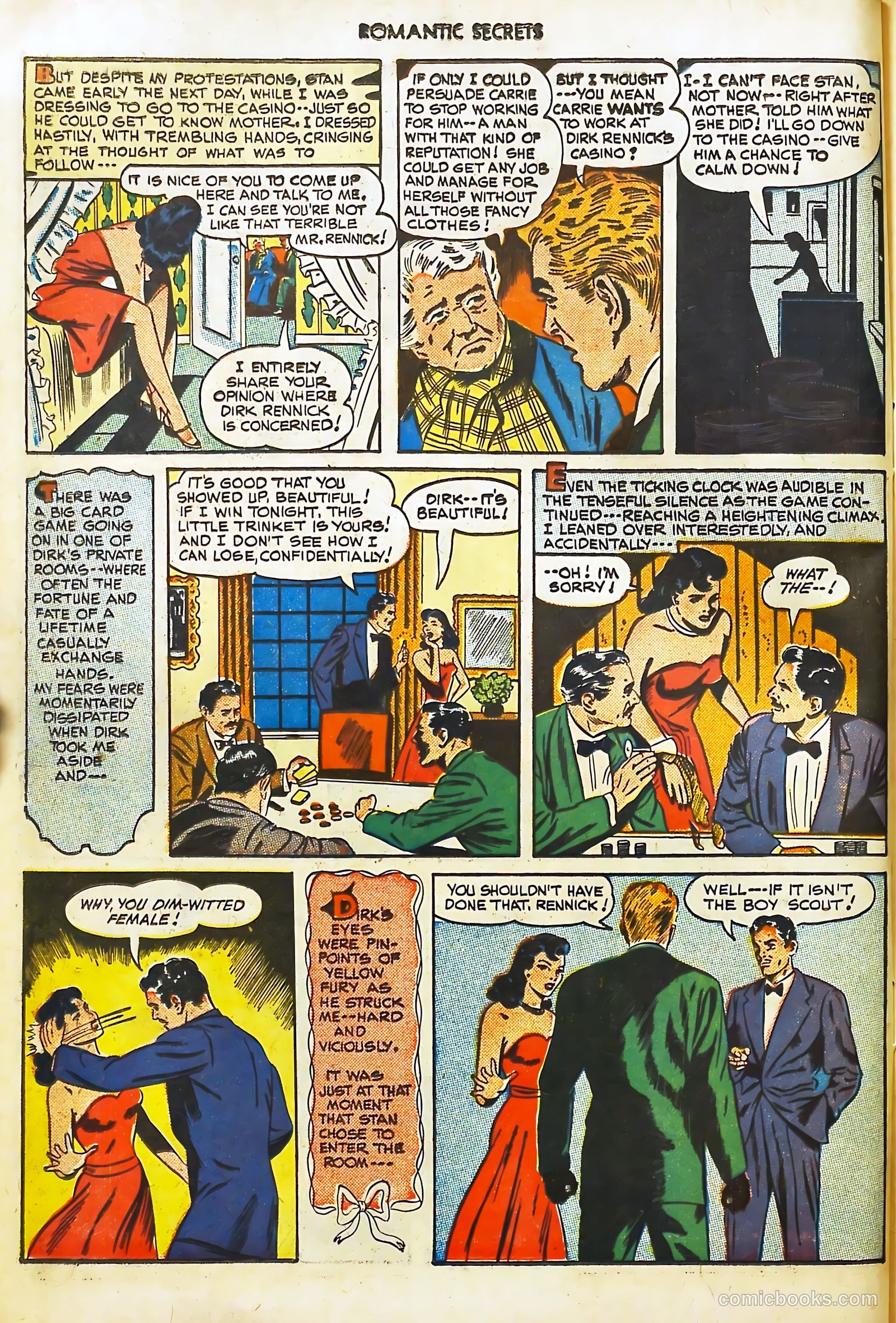 Romantic Secrets #4 (1950) — page 14 of 52