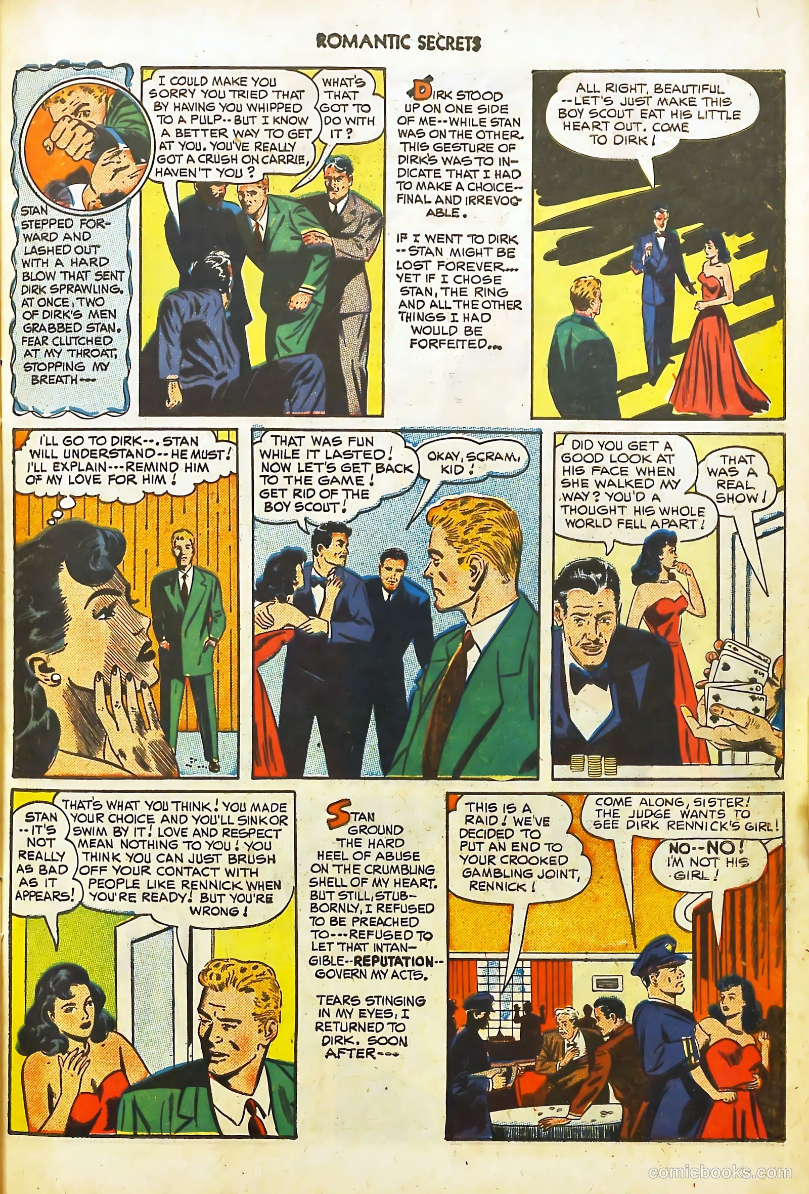 Romantic Secrets #4 (1950) — page 15 of 52