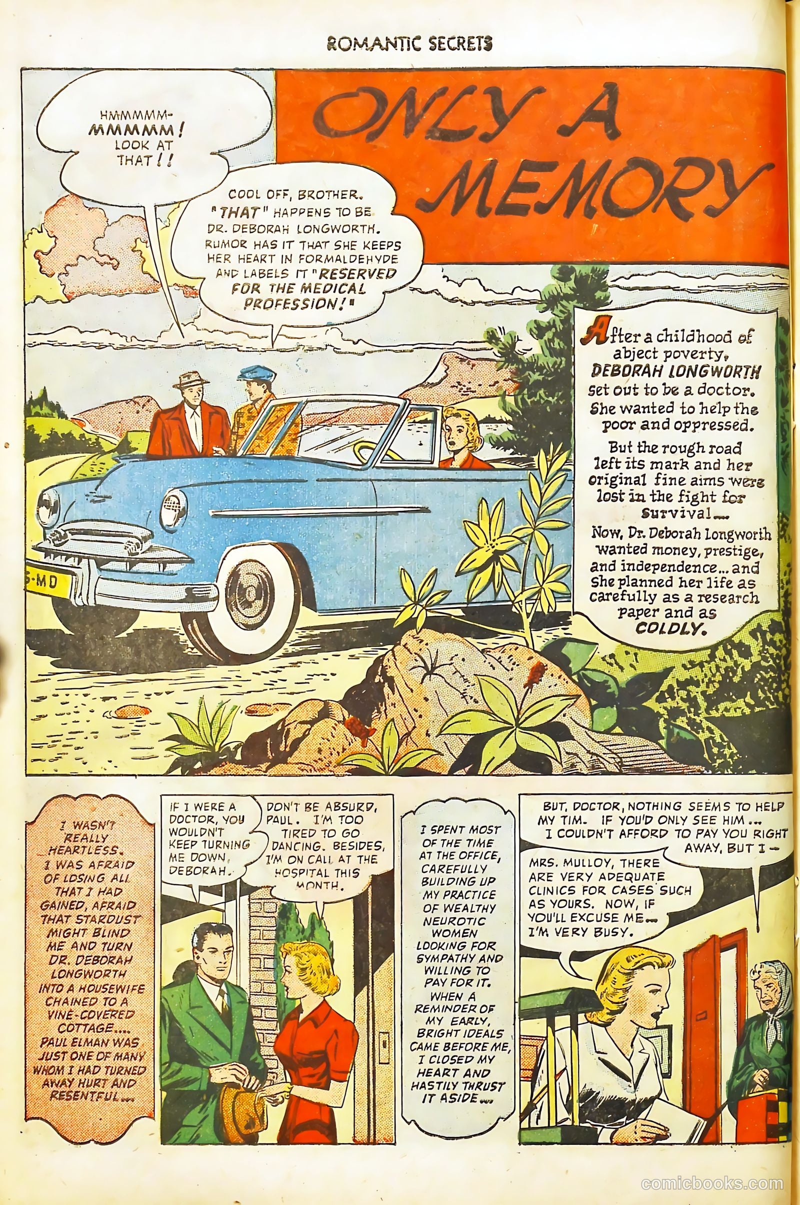 Romantic Secrets #4 (1950) — page 18 of 52