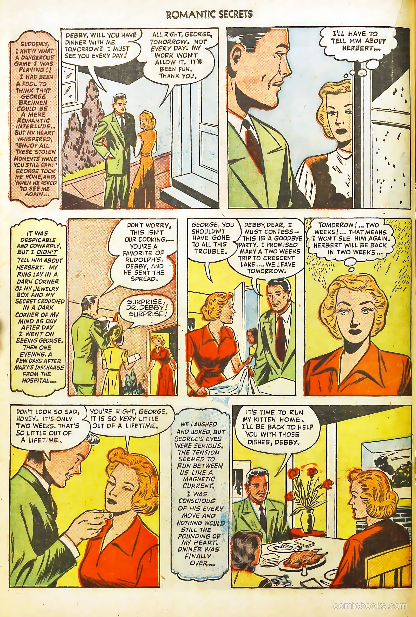 Romantic Secrets #4 (1950) — page 24 of 52
