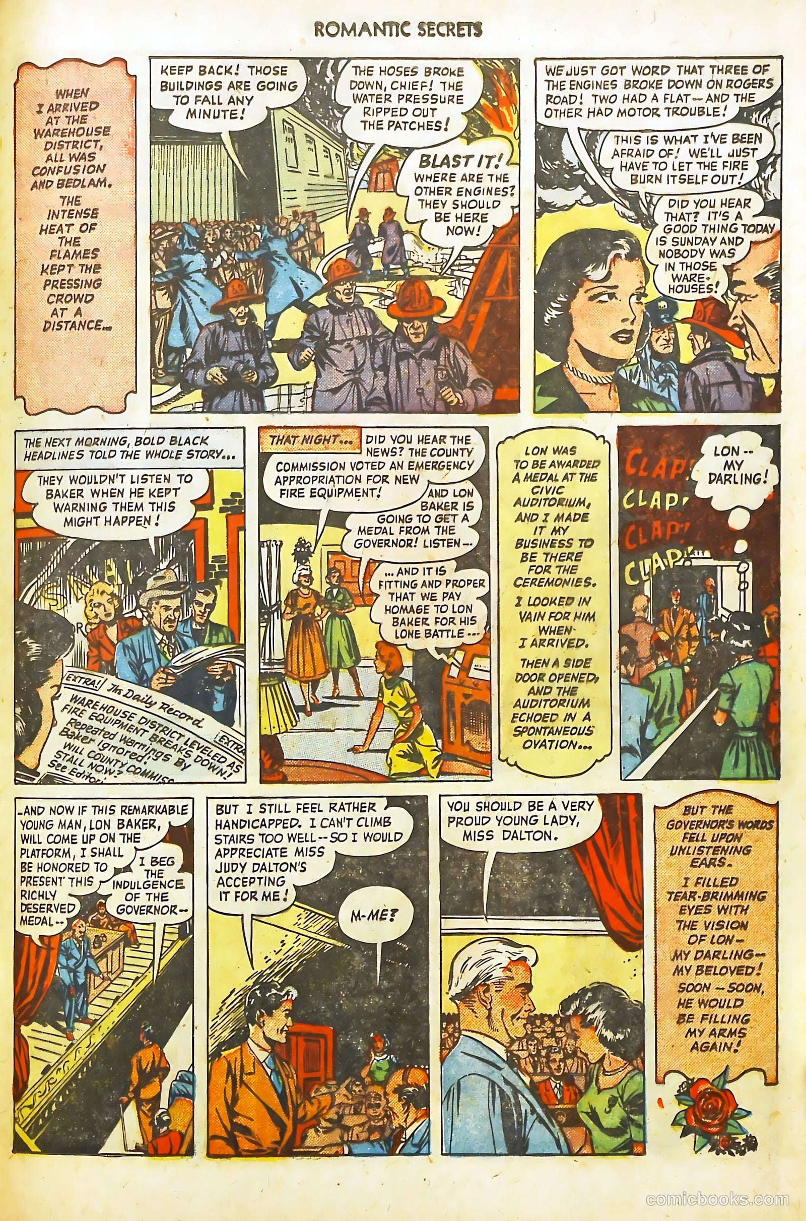 Romantic Secrets #4 (1950) — page 41 of 52
