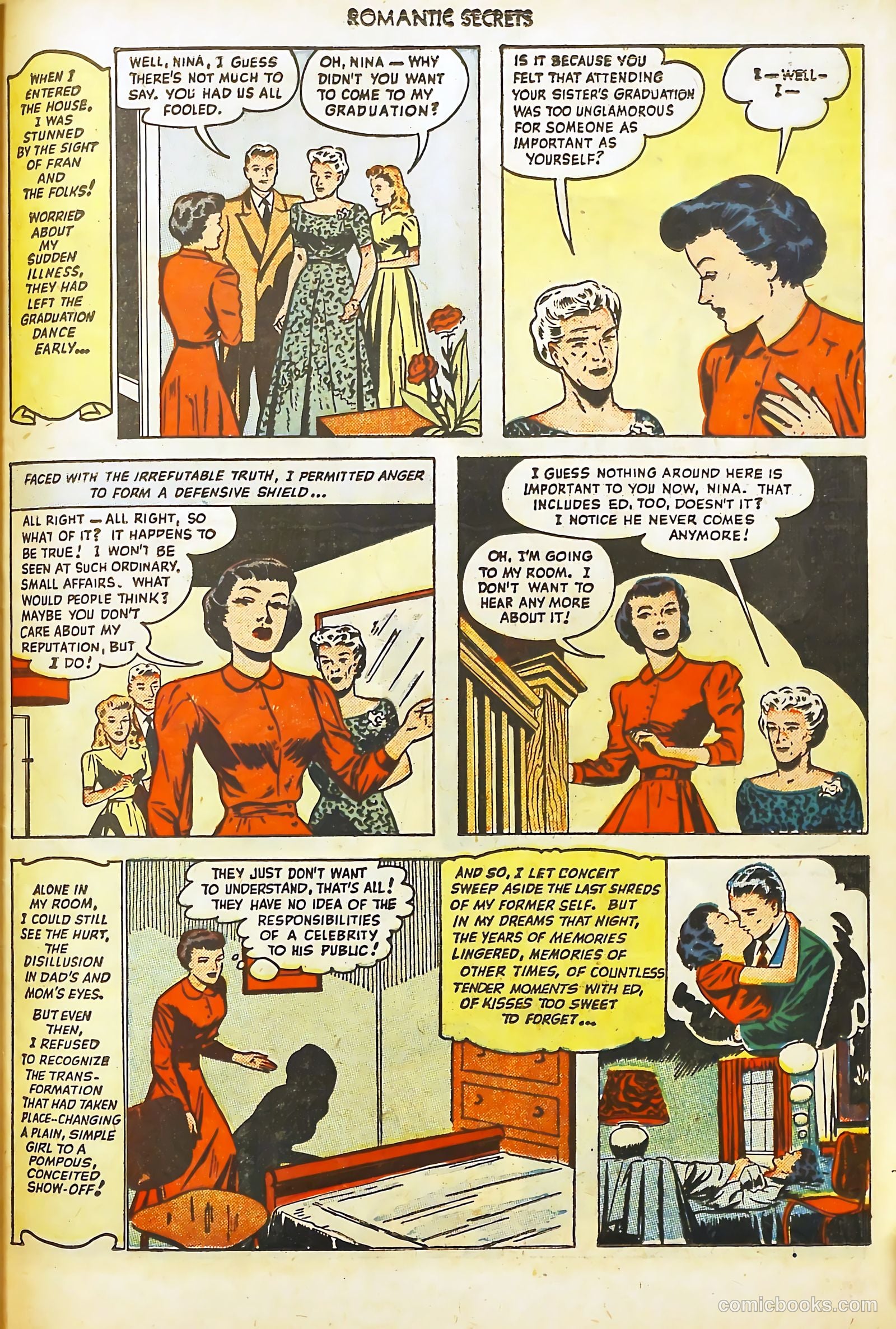 Romantic Secrets #4 (1950) — page 47 of 52