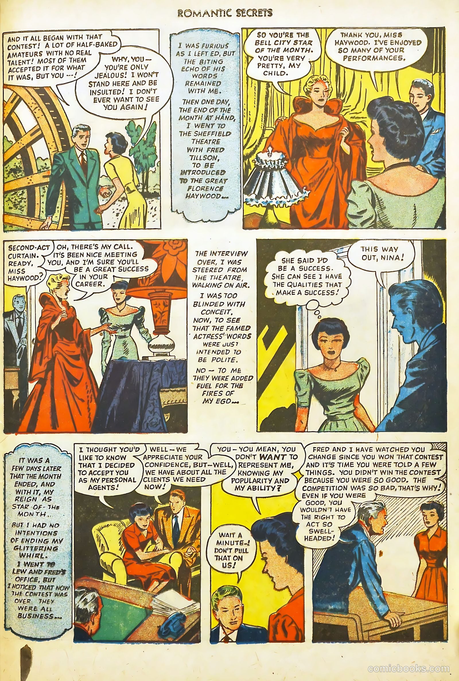 Romantic Secrets #4 (1950) — page 49 of 52