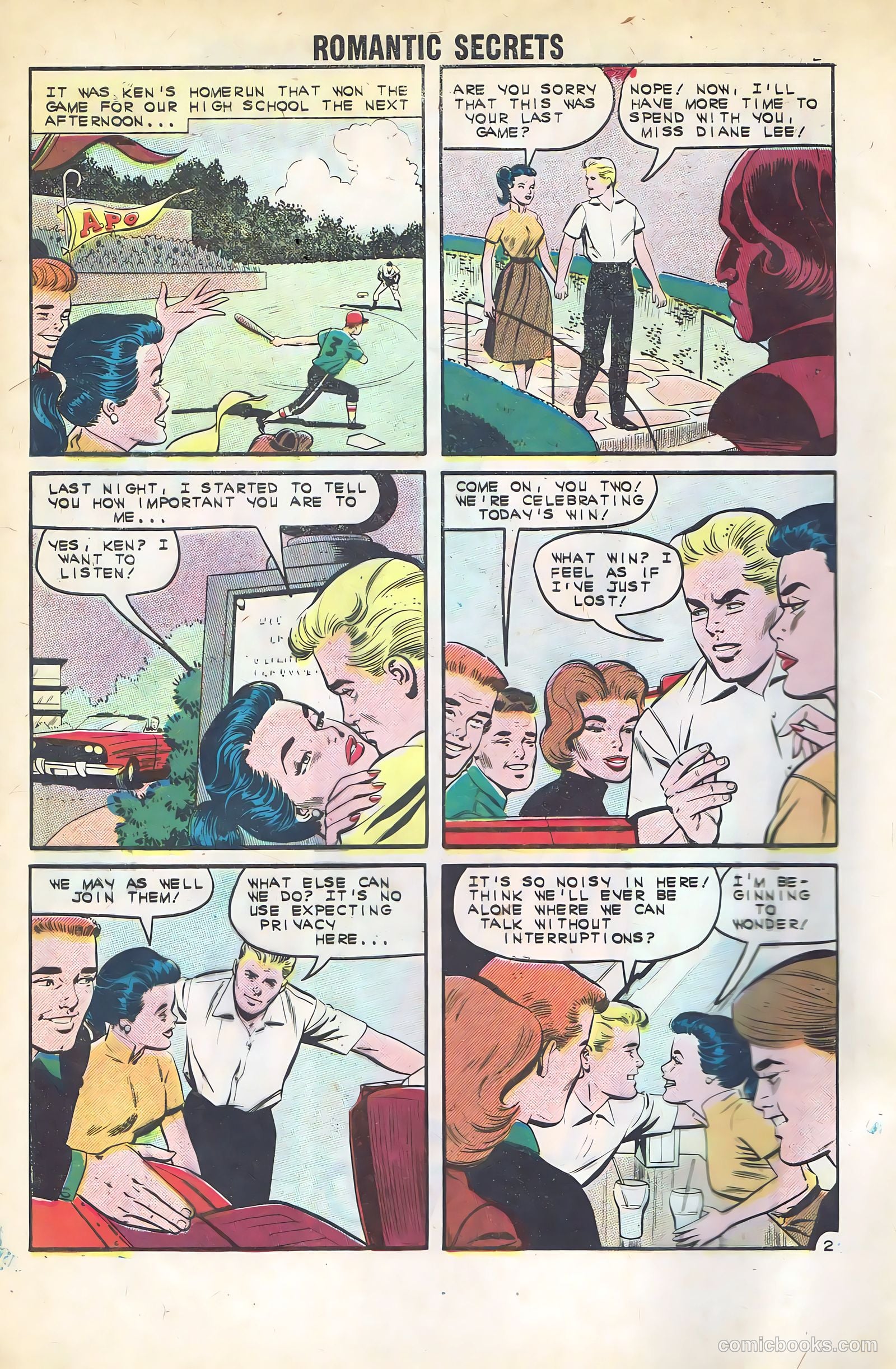 Romantic Secrets #40 (1962) — page 4 of 36