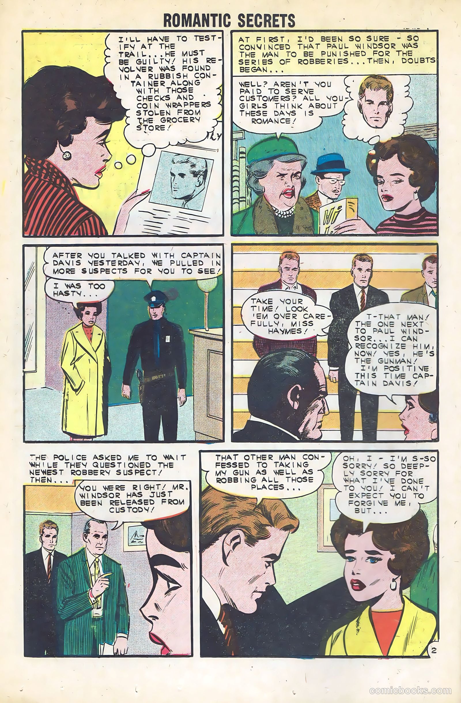 Romantic Secrets #40 (1962) — page 16 of 36