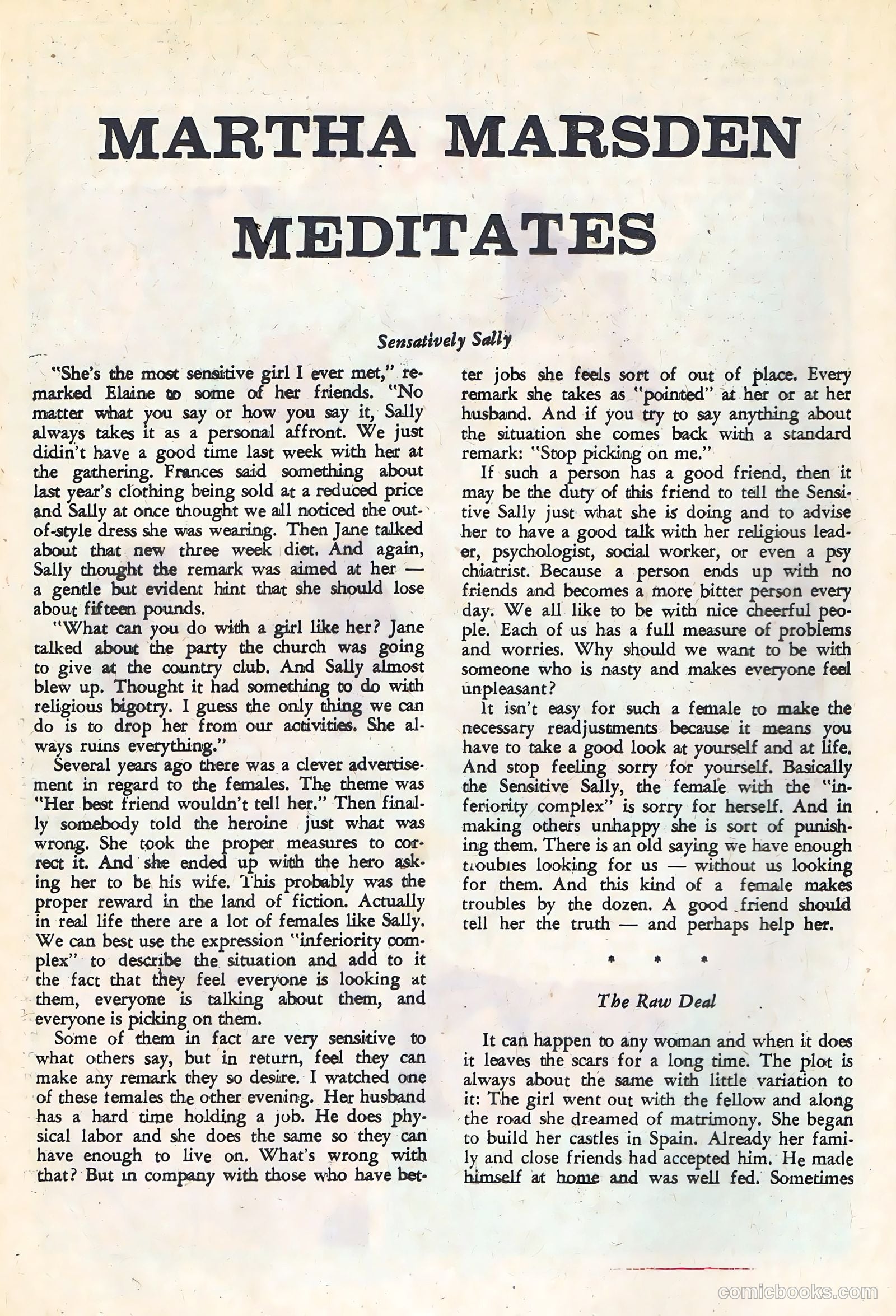 Romantic Secrets #40 (1962) — page 20 of 36