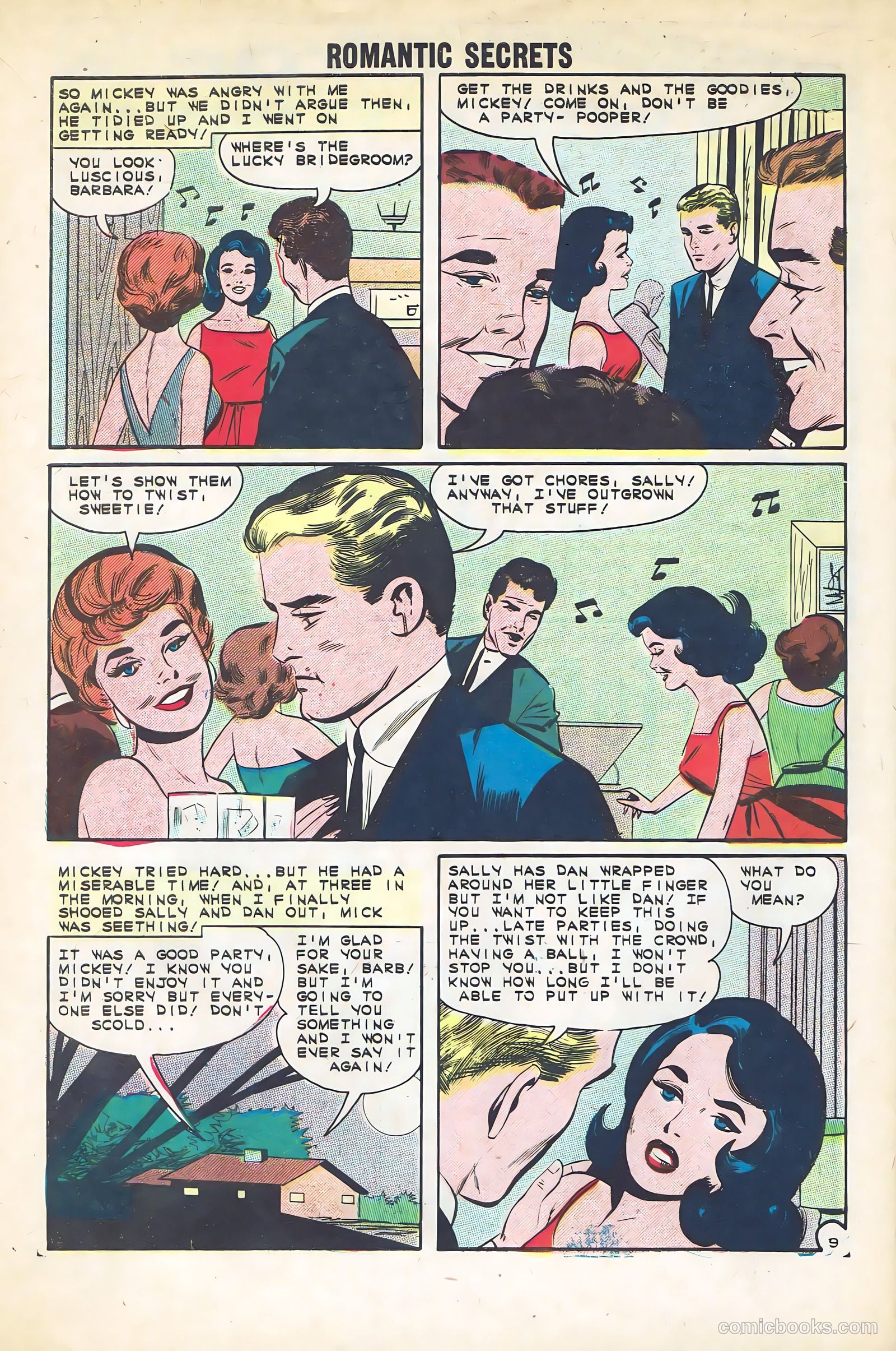 Romantic Secrets #40 (1962) — page 32 of 36