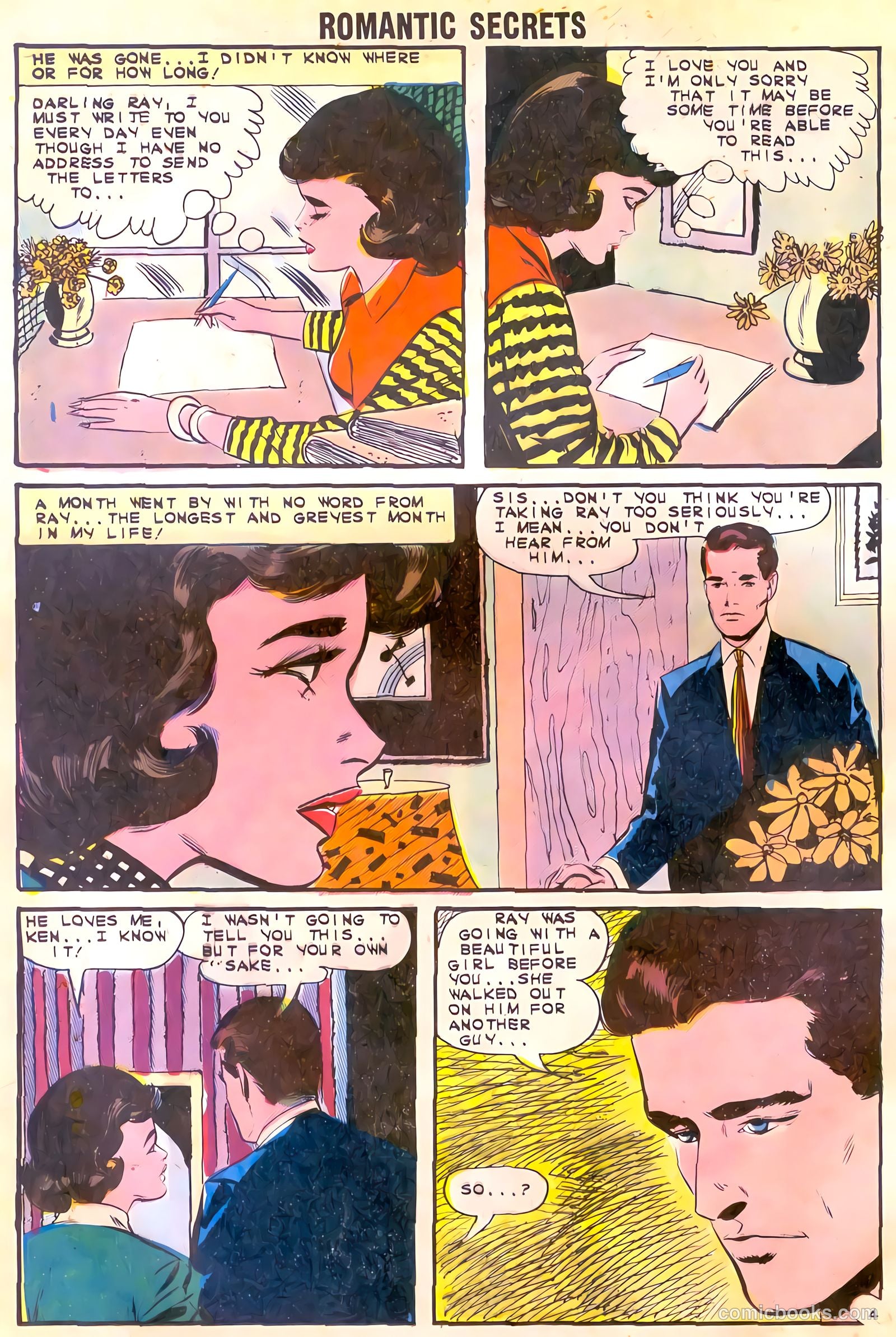 Romantic Secrets #42 (1963) — page 12 of 36