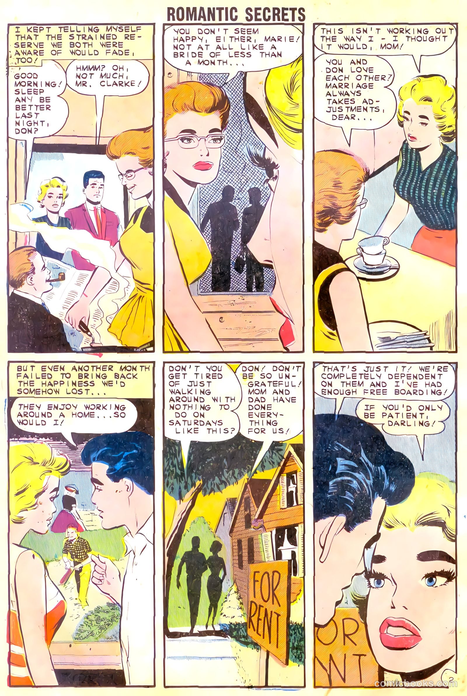 Romantic Secrets #42 (1963) — page 16 of 36