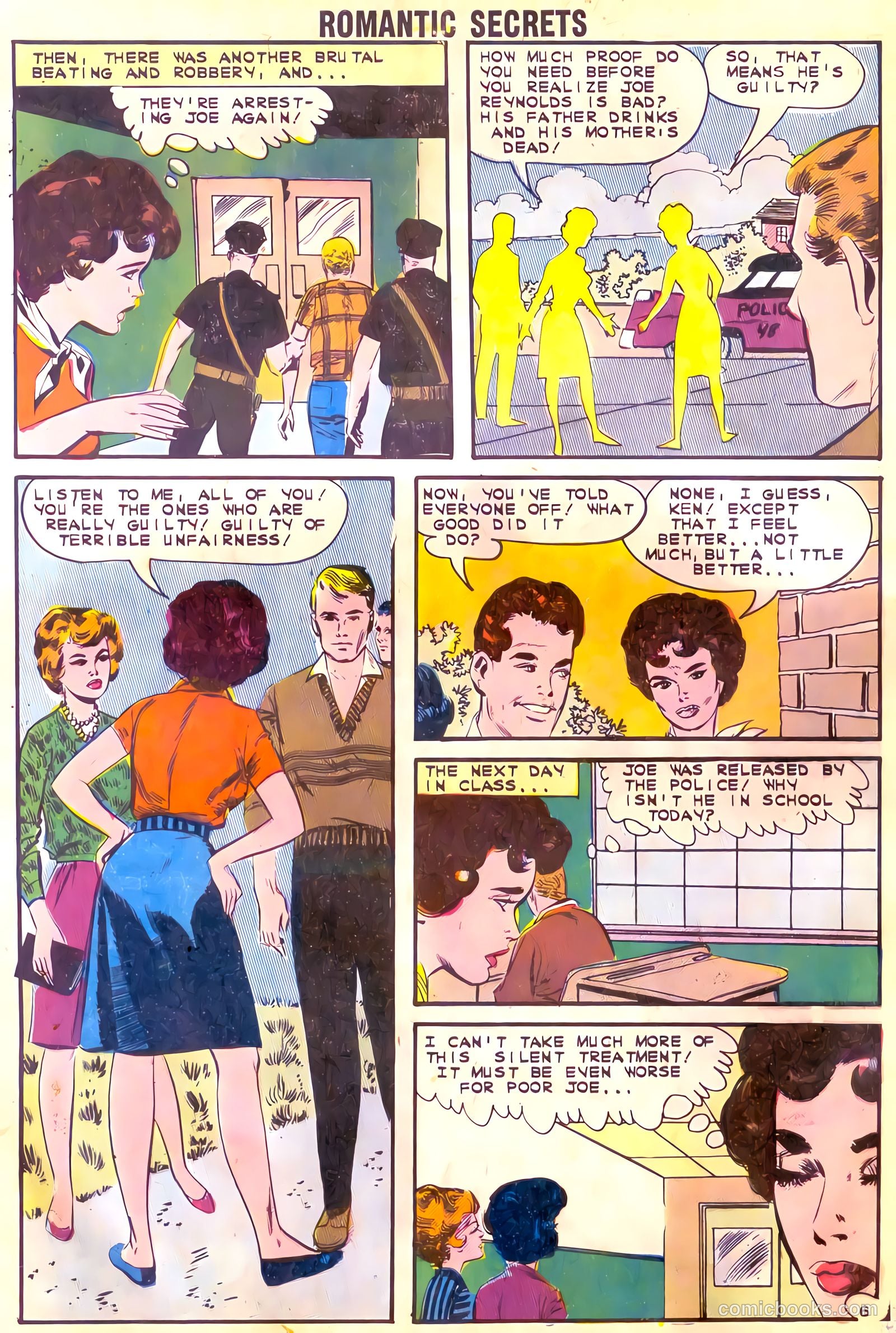 Romantic Secrets #42 (1963) — page 28 of 36