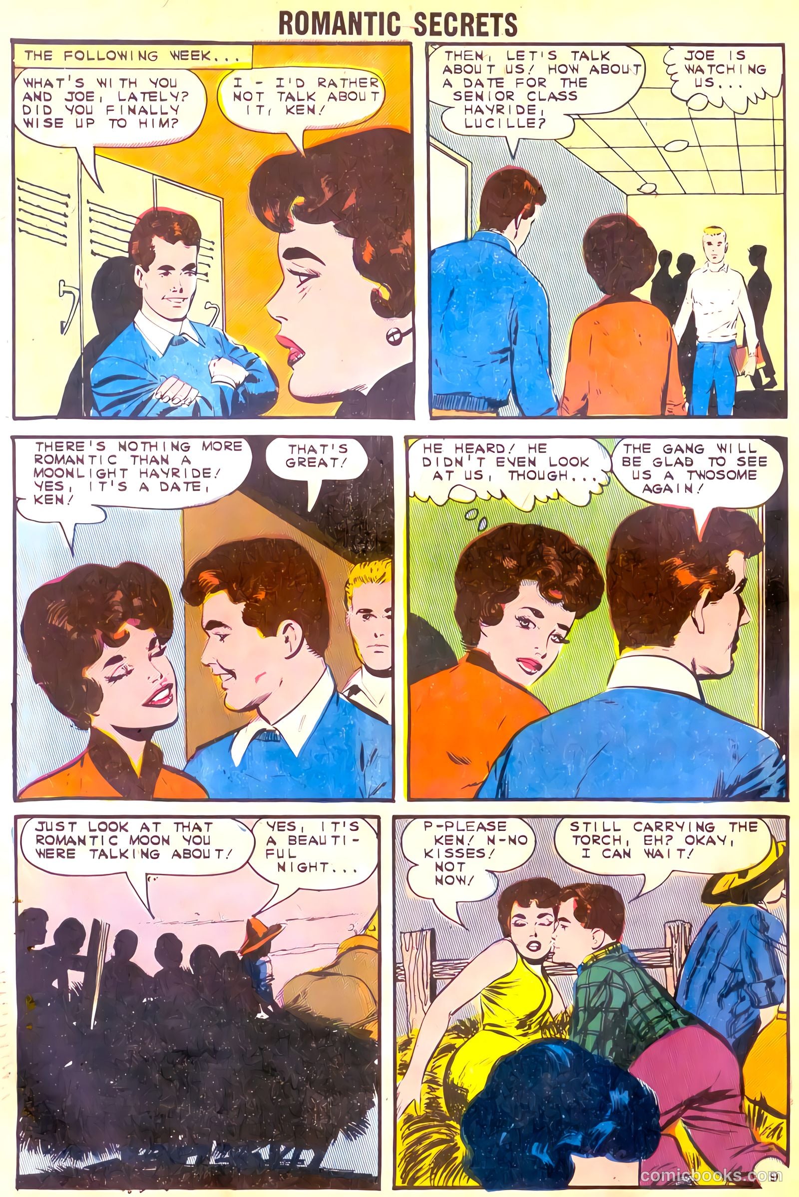 Romantic Secrets #42 (1963) — page 32 of 36