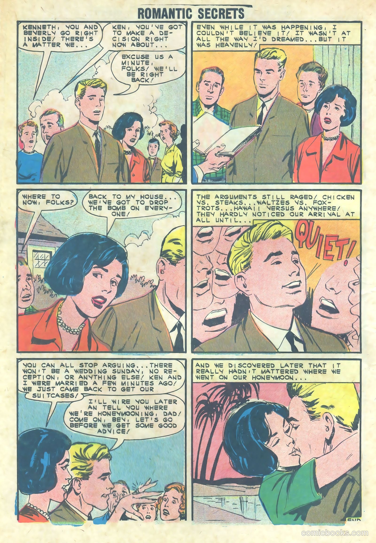 Romantic Secrets #43 (1963) — page 8 of 36
