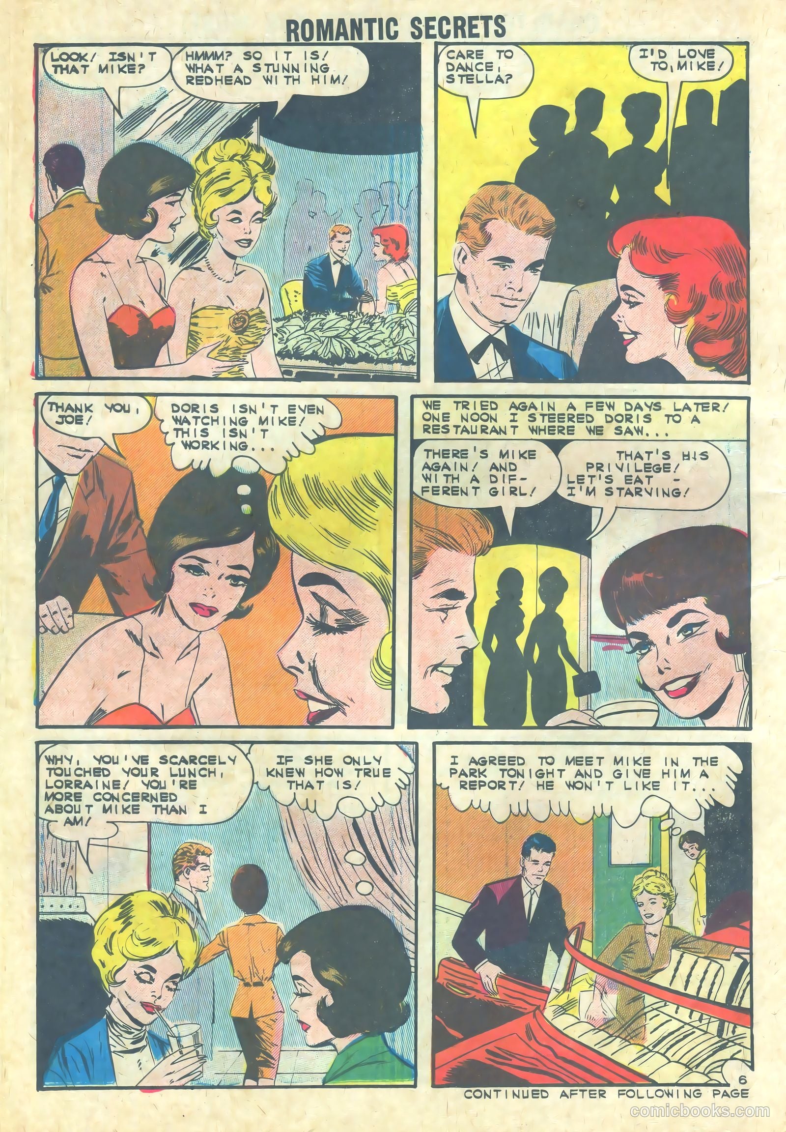 Romantic Secrets #43 (1963) — page 14 of 36