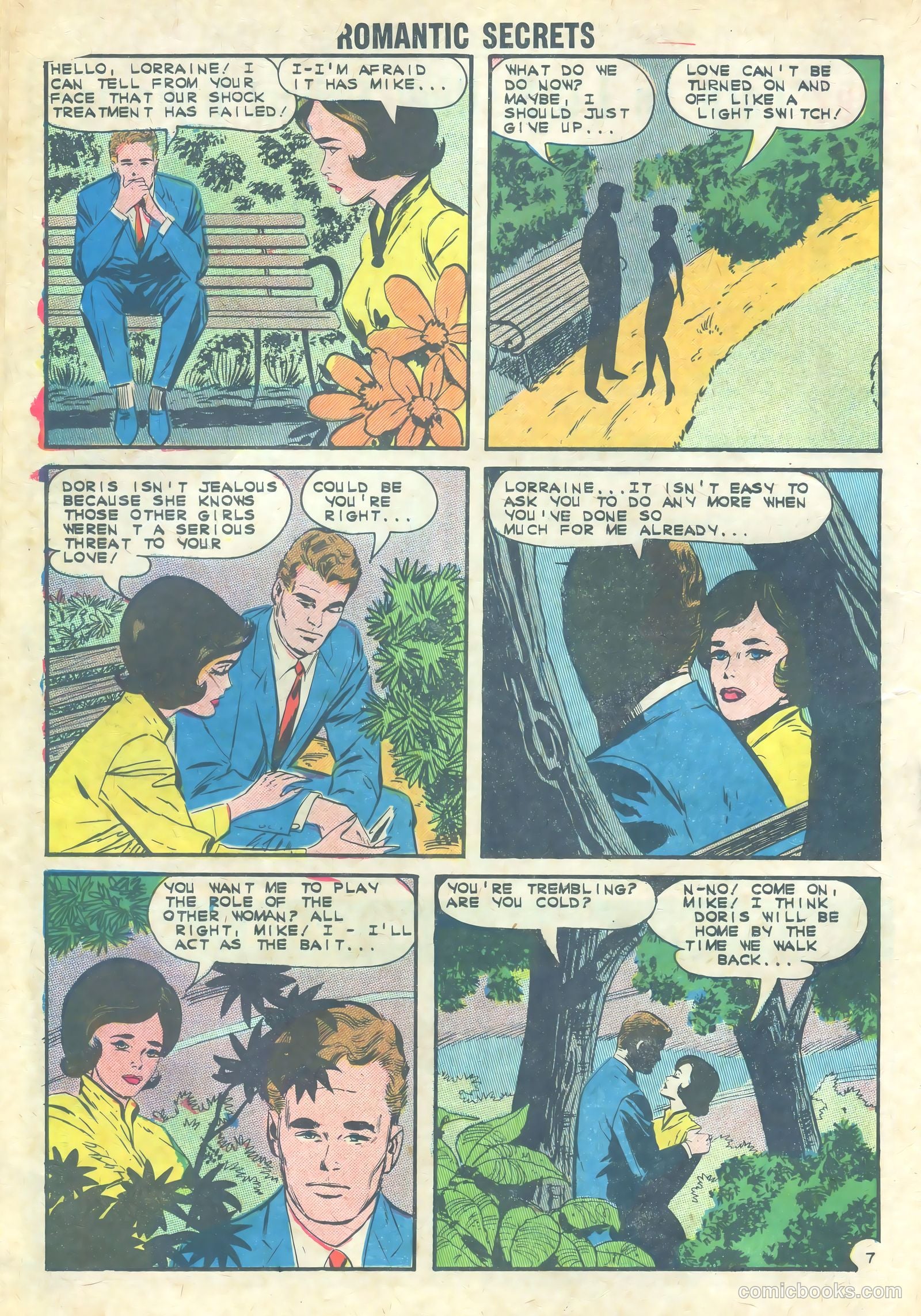 Romantic Secrets #43 (1963) — page 16 of 36