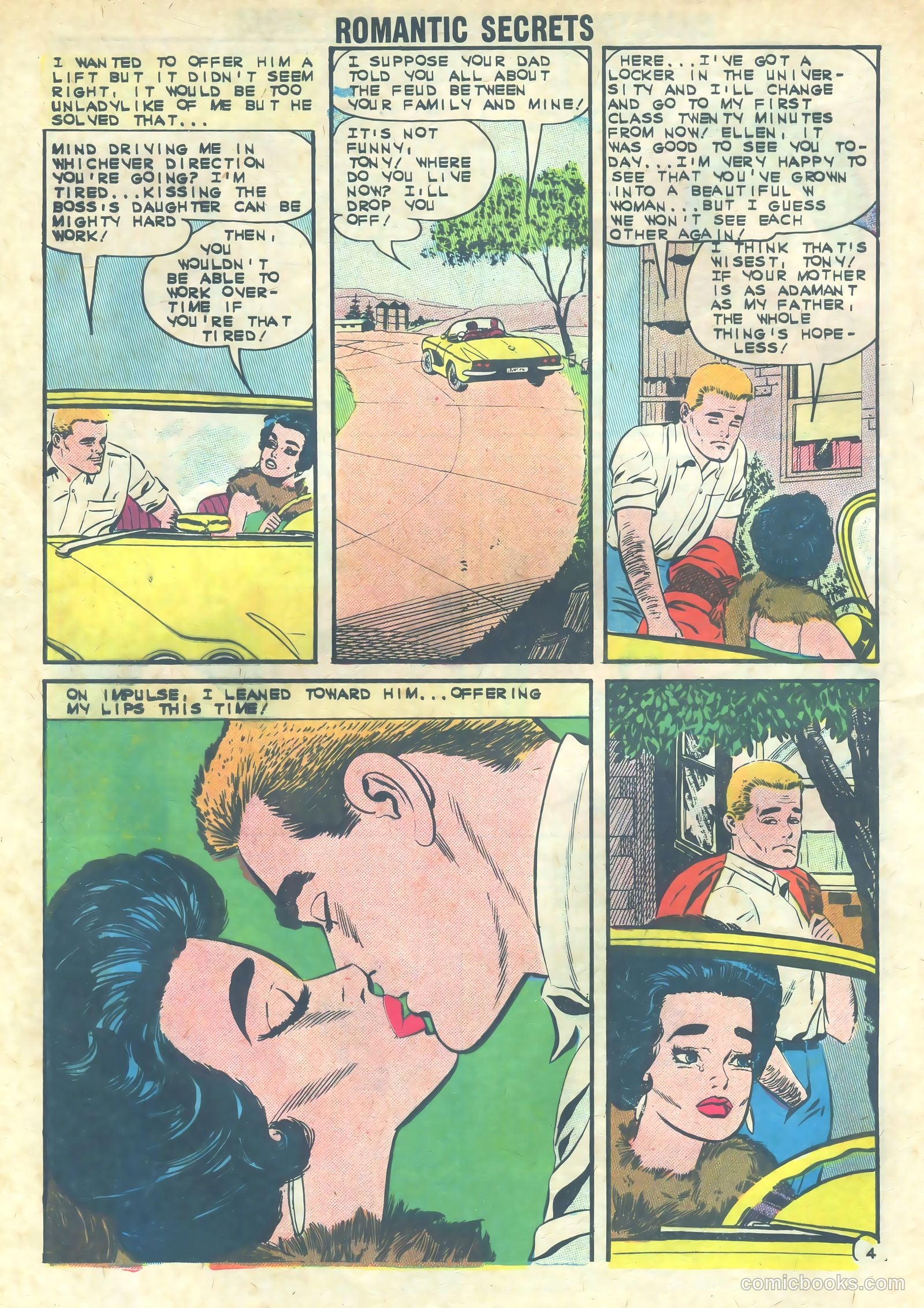 Romantic Secrets #43 (1963) — page 28 of 36