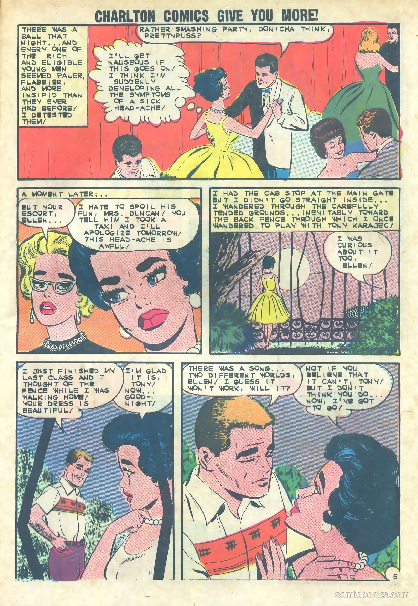 Romantic Secrets #43 (1963) — page 29 of 36