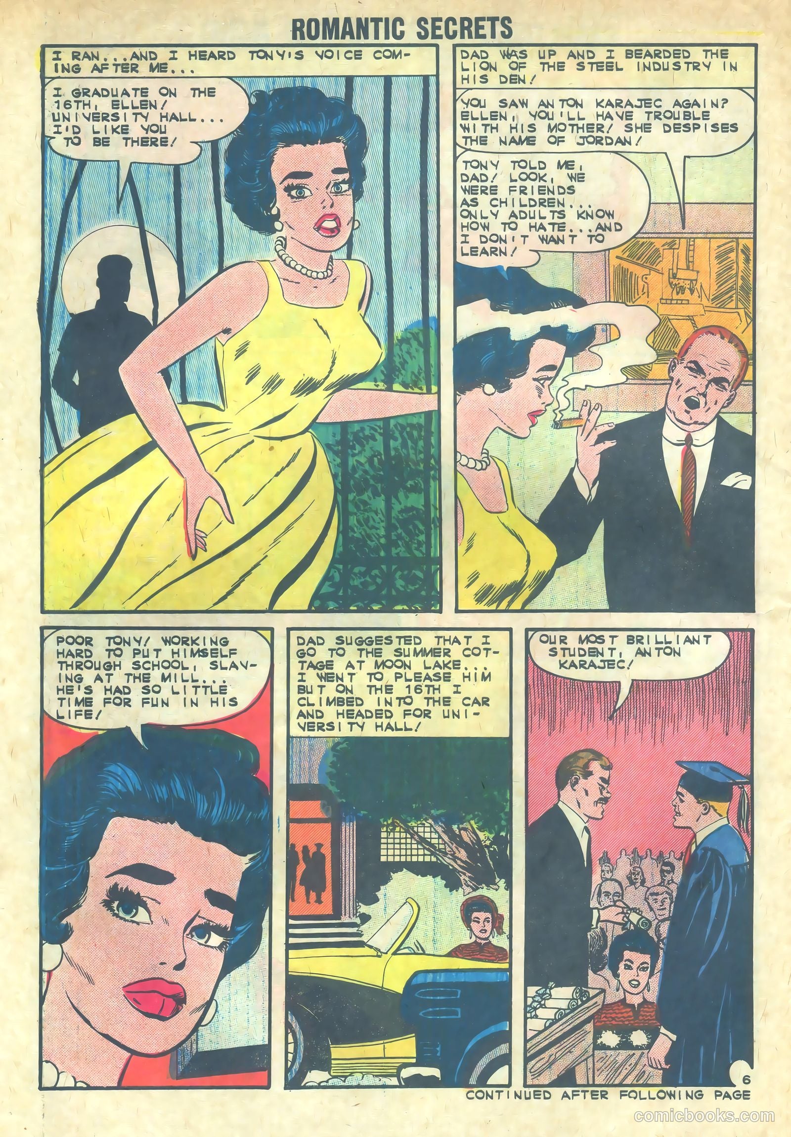 Romantic Secrets #43 (1963) — page 30 of 36