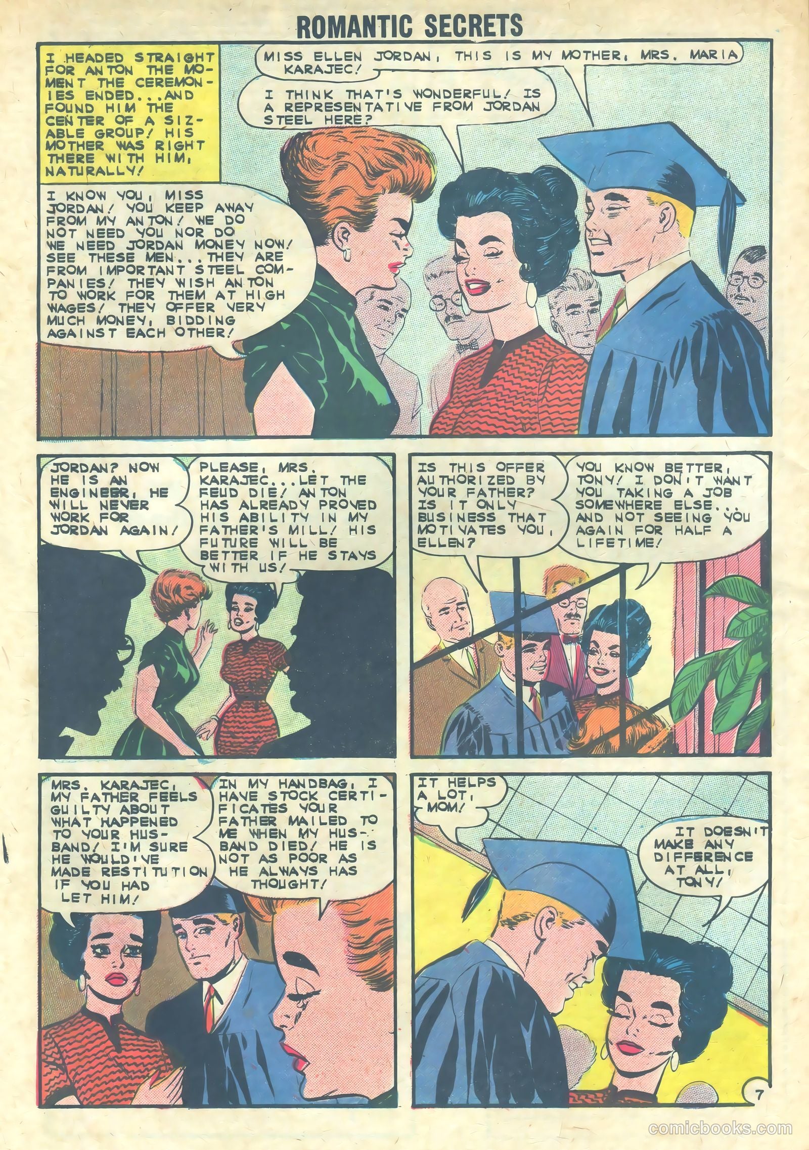 Romantic Secrets #43 (1963) — page 32 of 36
