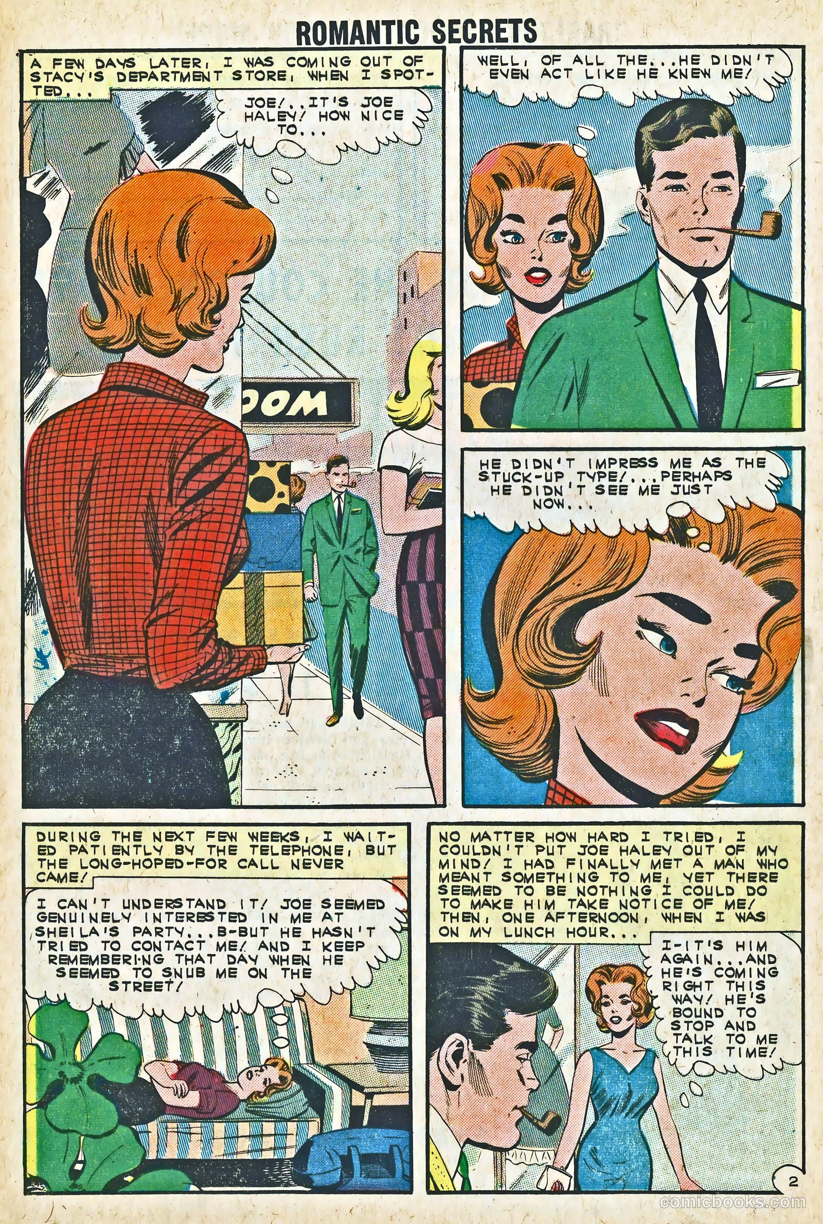 Romantic Secrets #44 (1963) — page 16 of 36