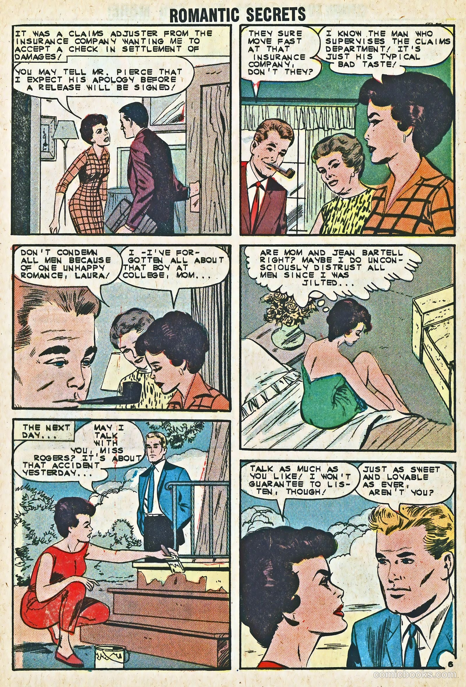 Romantic Secrets #44 (1963) — page 28 of 36