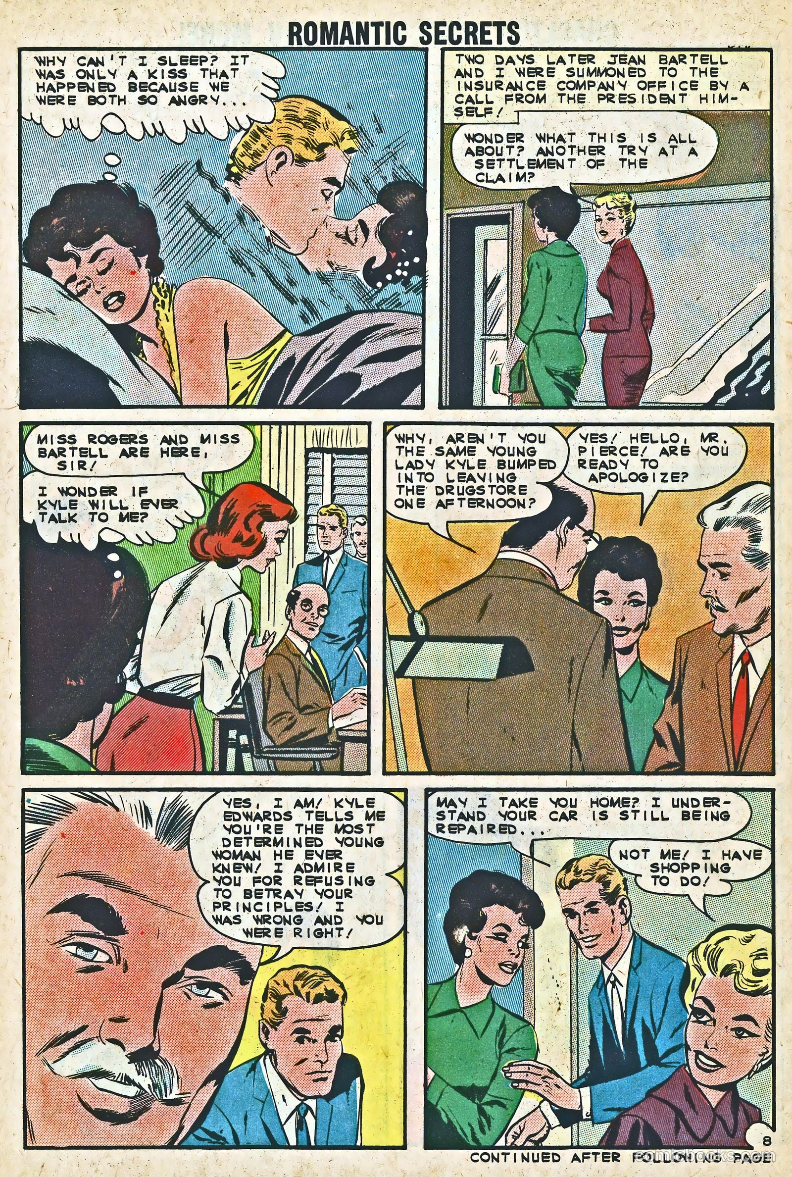 Romantic Secrets #44 (1963) — page 30 of 36