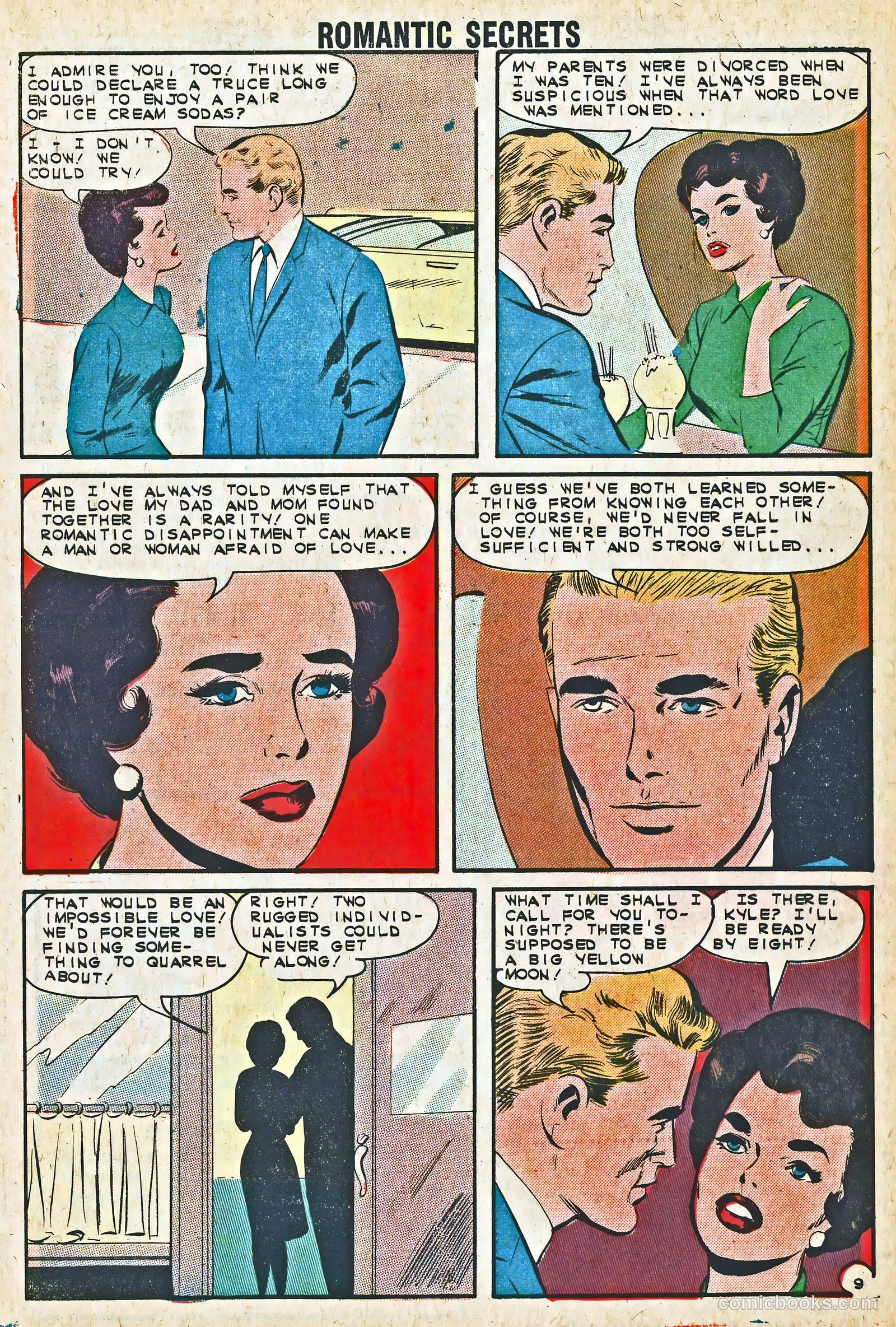 Romantic Secrets #44 (1963) — page 32 of 36