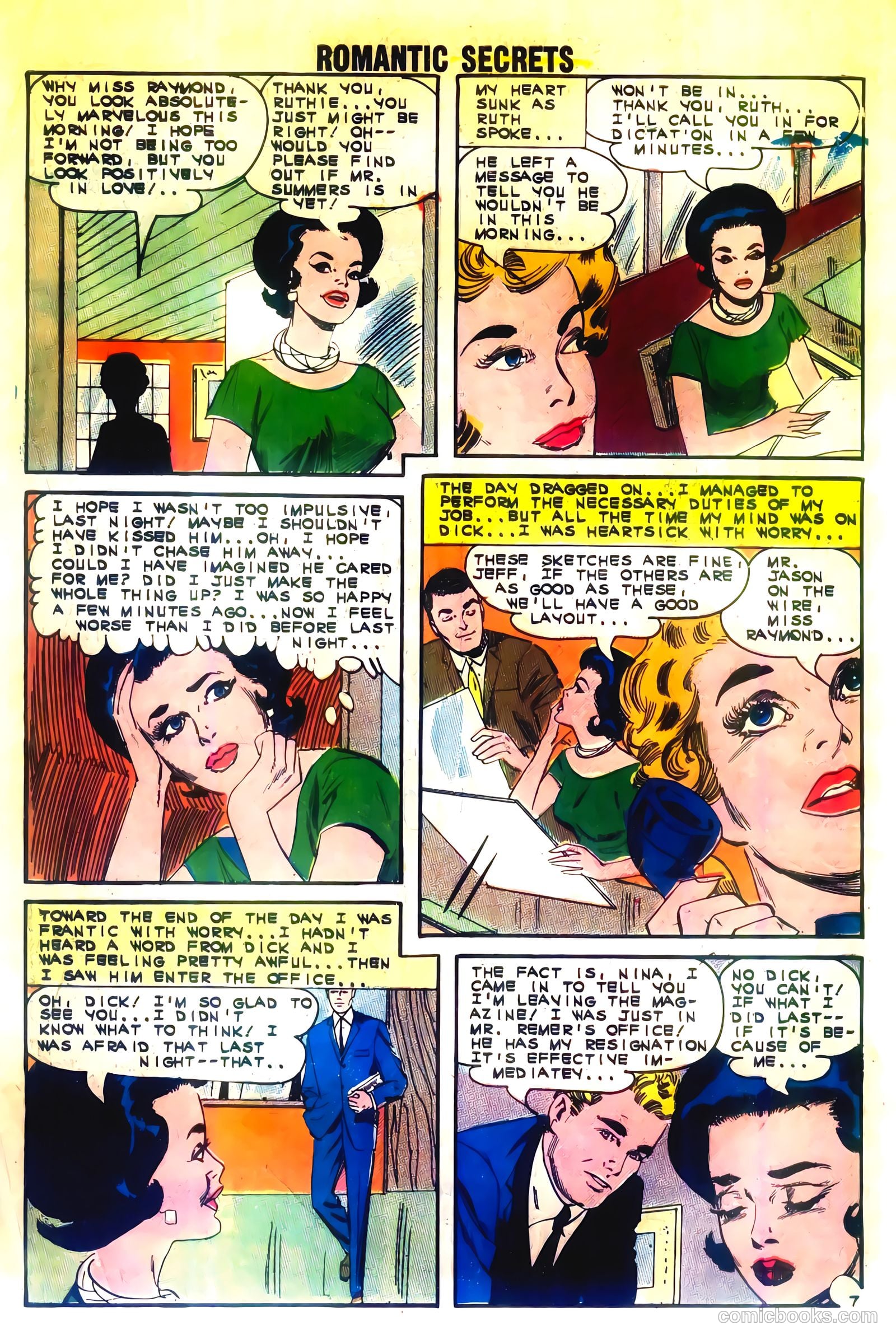 Romantic Secrets #45 (1963) — page 10 of 36
