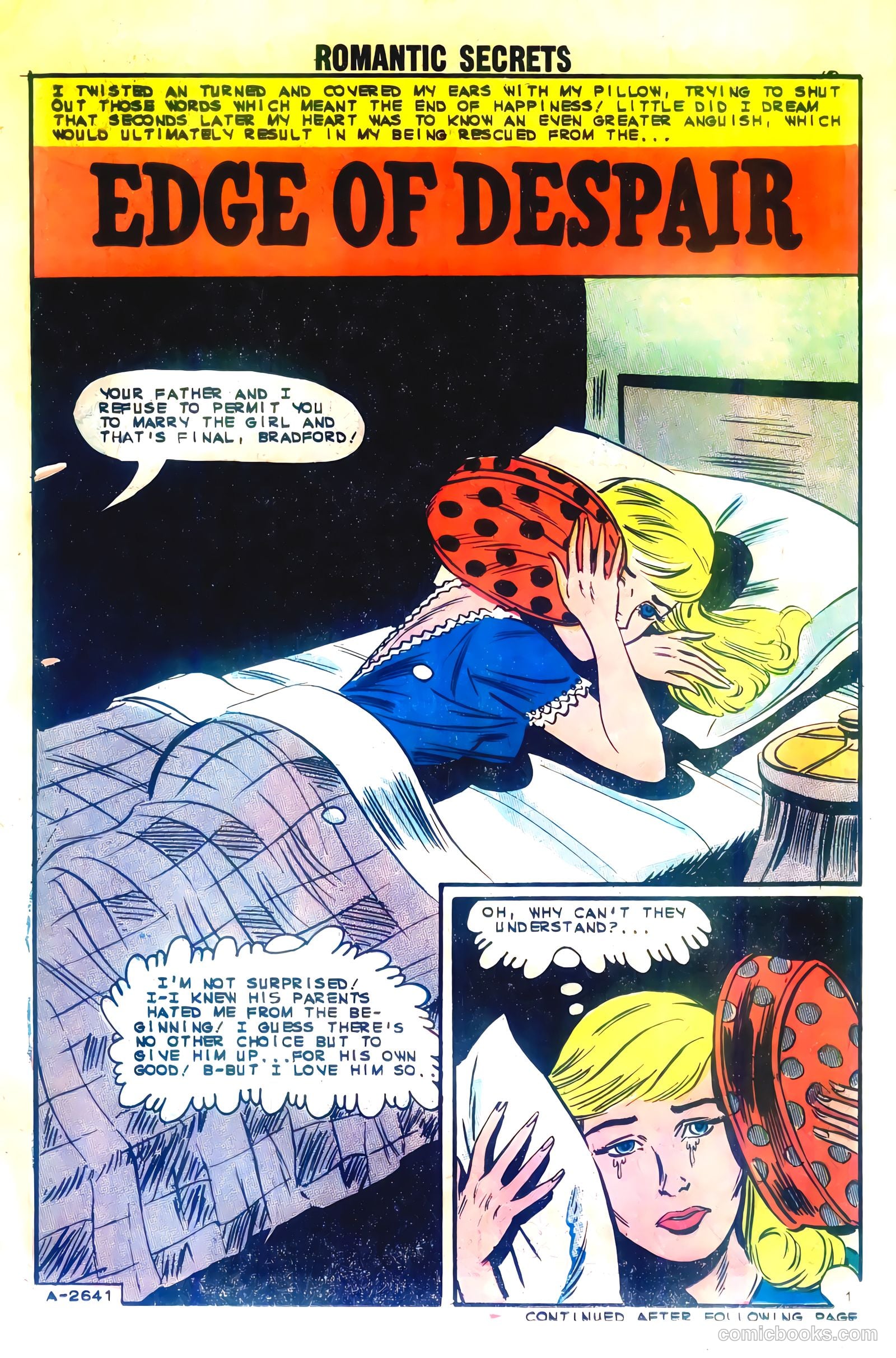 Romantic Secrets #45 (1963) — page 14 of 36