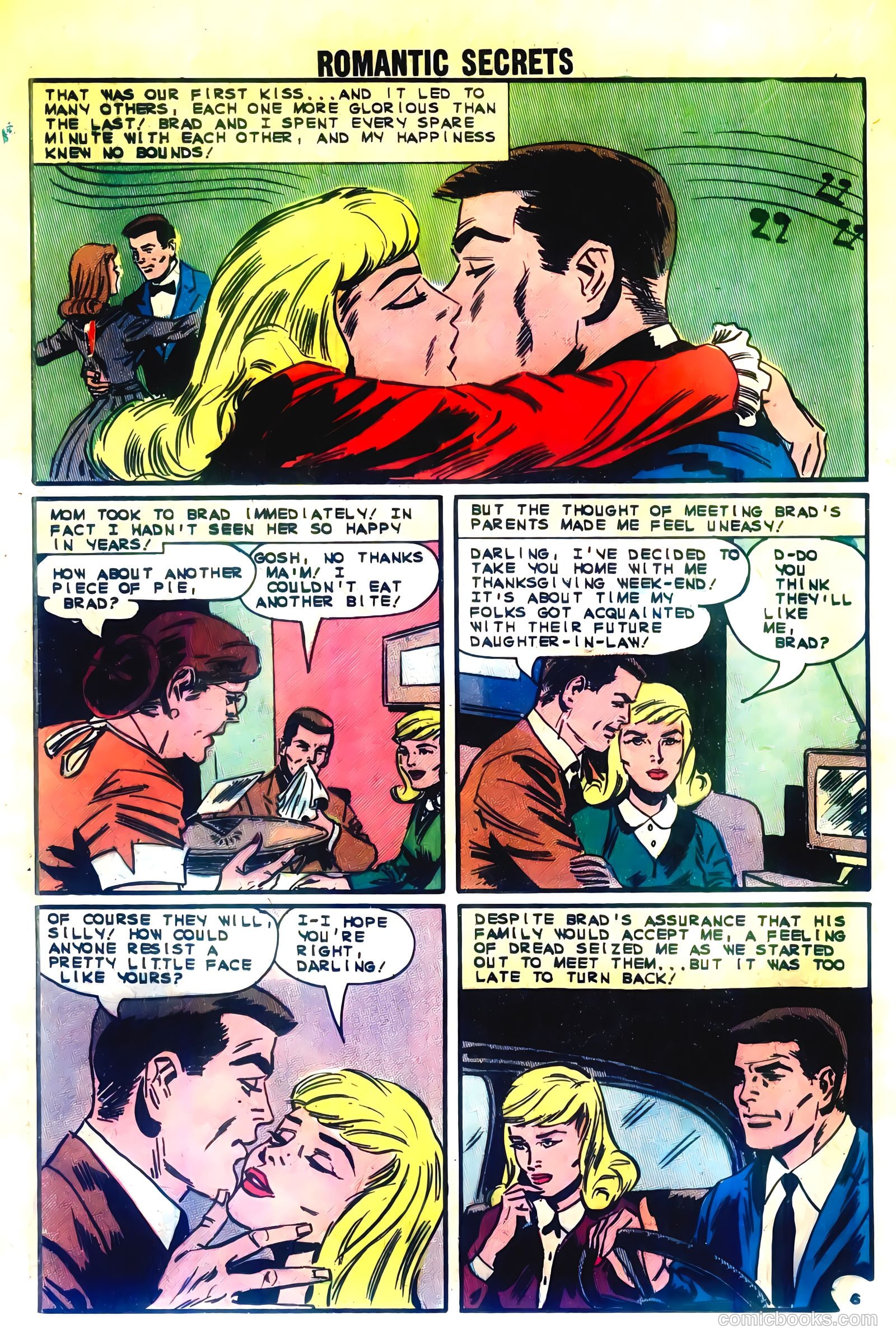 Romantic Secrets #45 (1963) — page 20 of 36