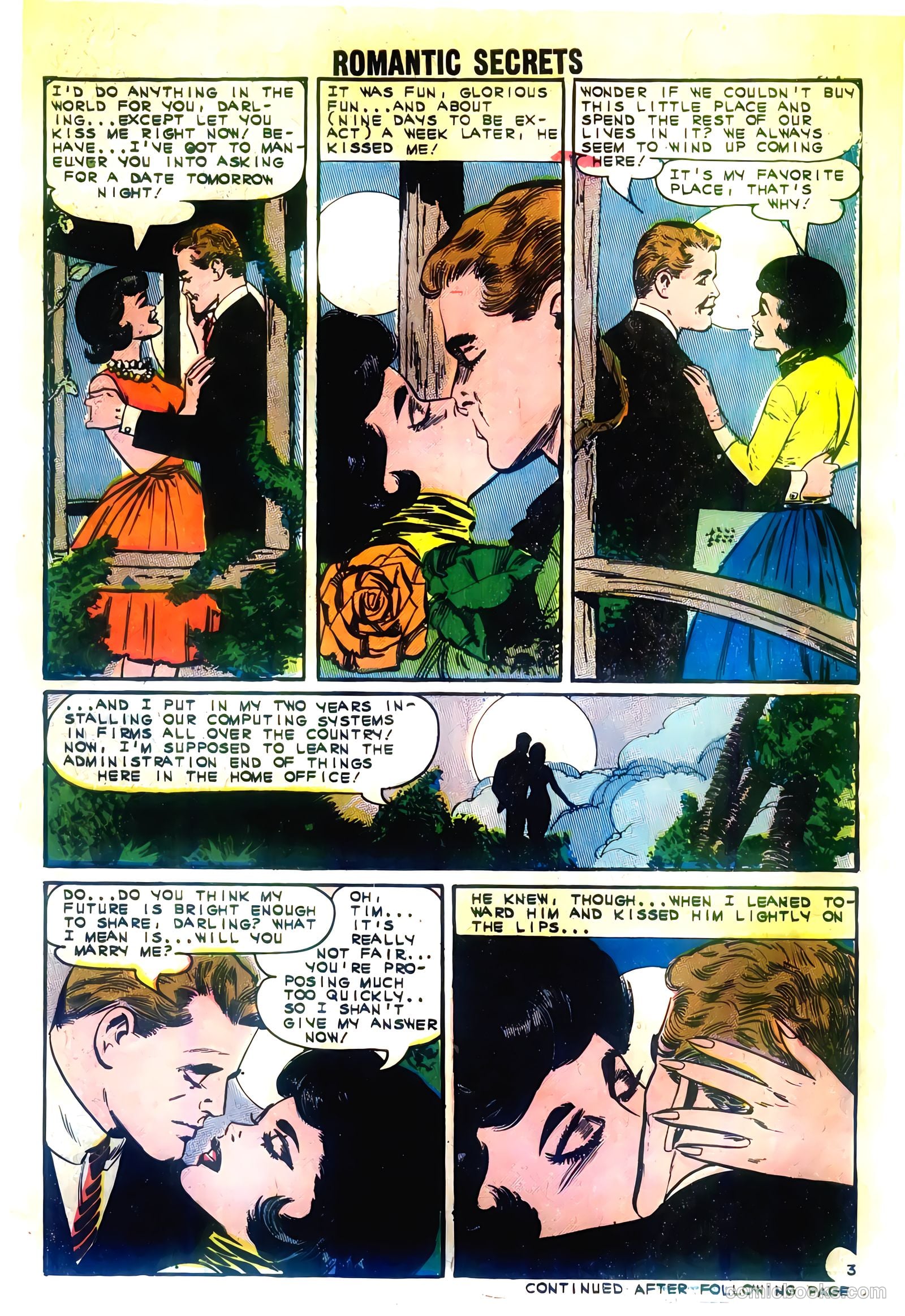 Romantic Secrets #45 (1963) — page 30 of 36