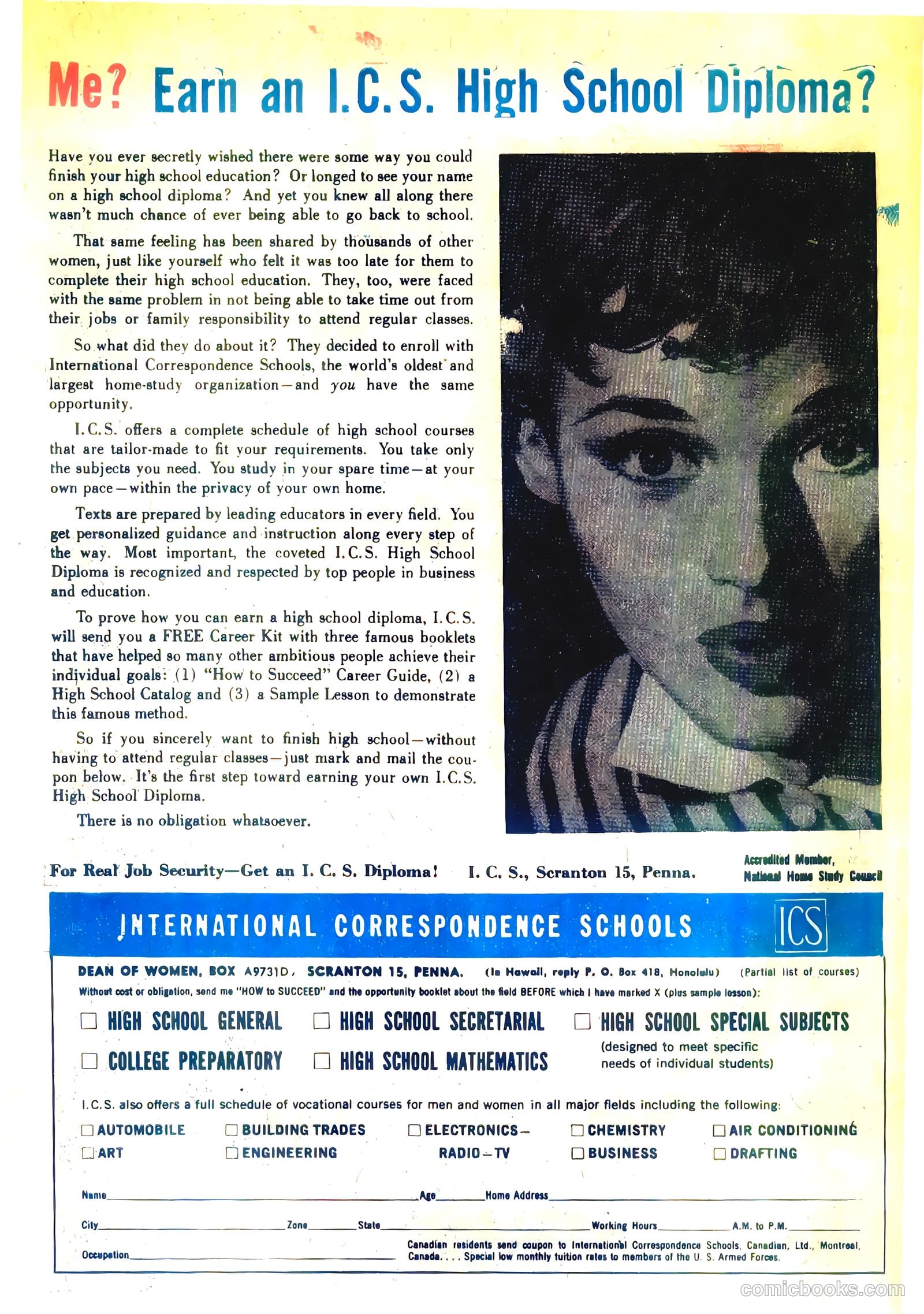 Romantic Secrets #45 (1963) — page 34 of 36