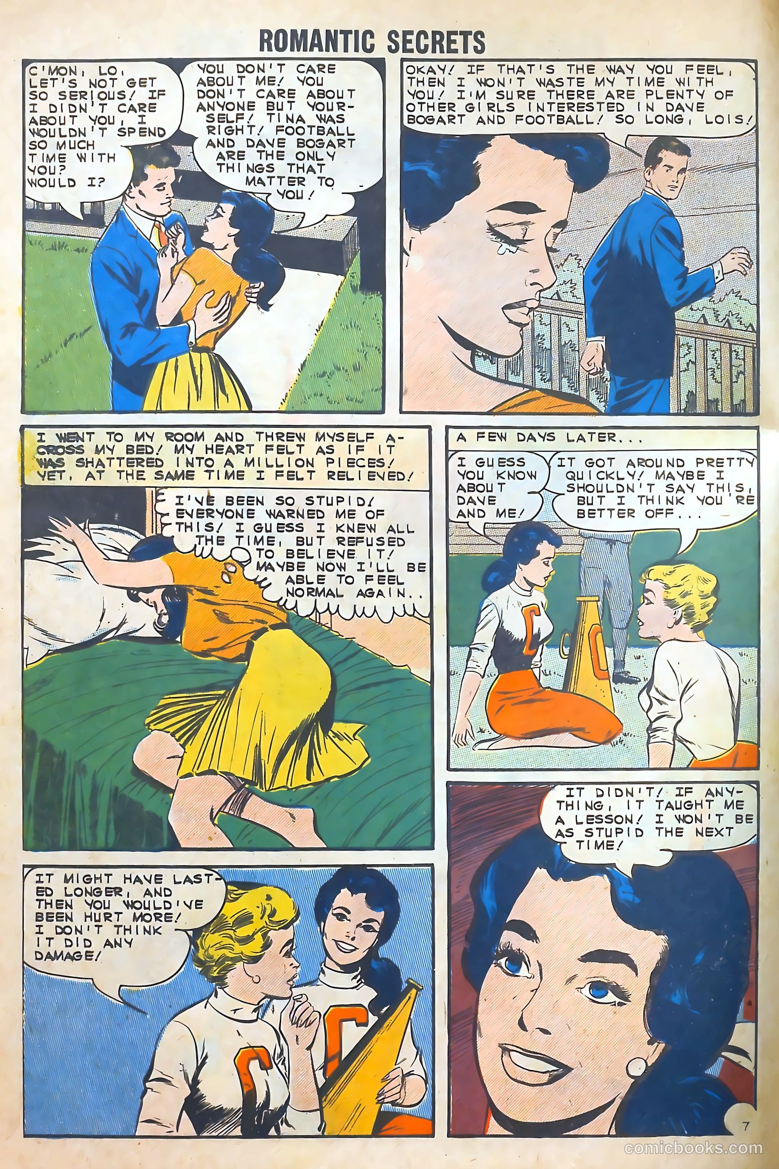 Romantic Secrets #46 (1963) — page 10 of 36