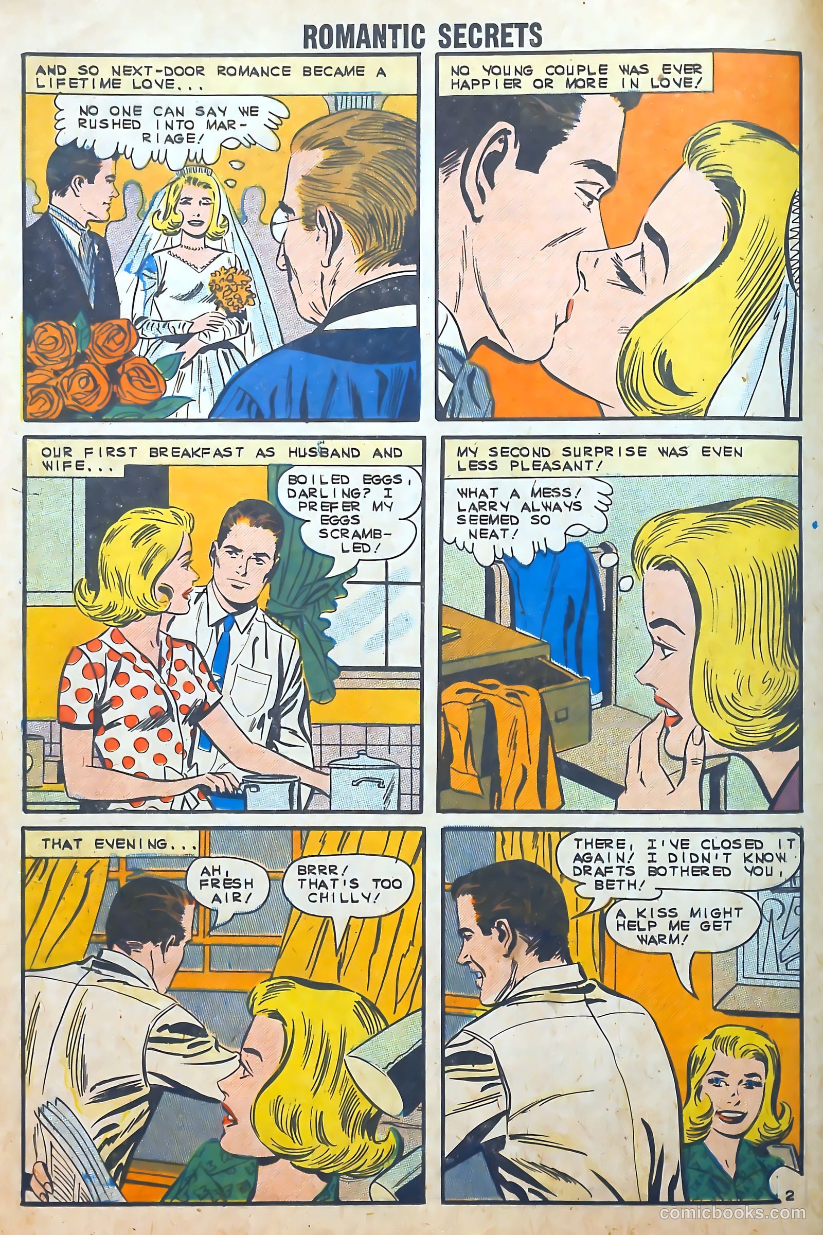 Romantic Secrets #46 (1963) — page 16 of 36