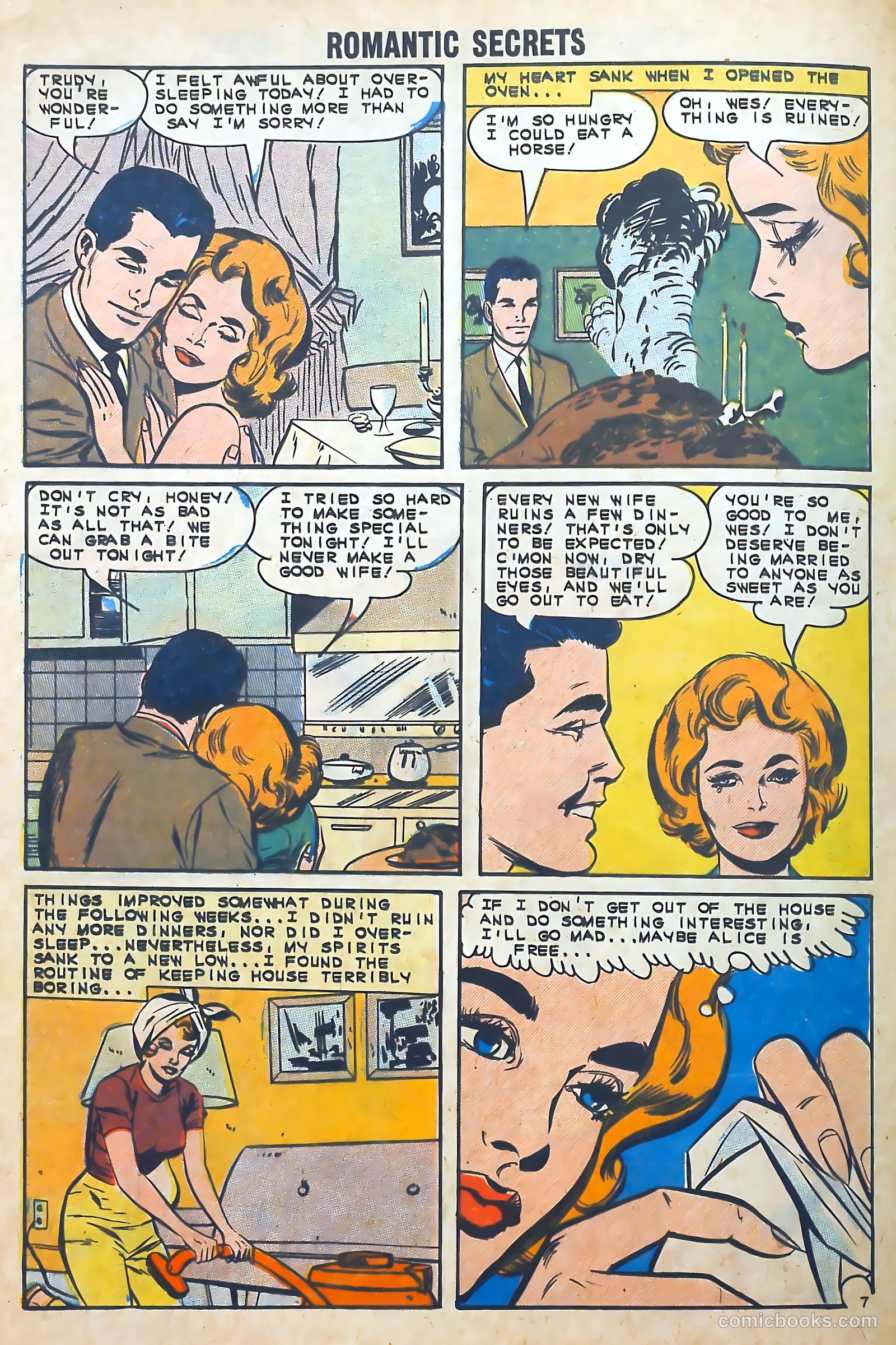 Romantic Secrets #46 (1963) — page 28 of 36