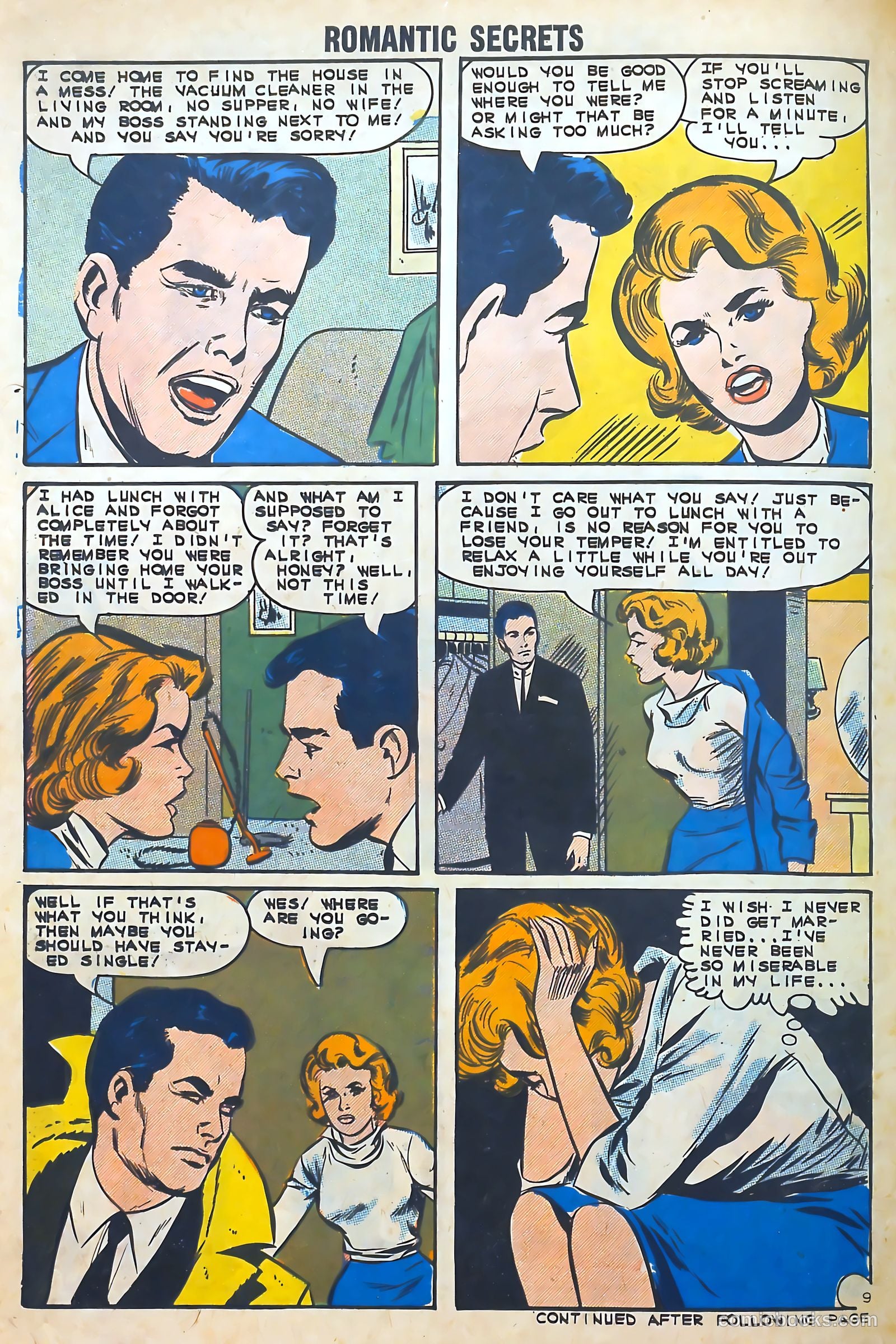 Romantic Secrets #46 (1963) — page 30 of 36