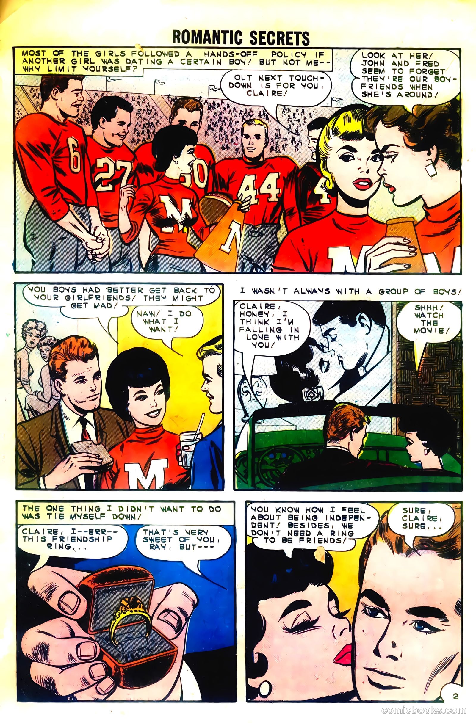 Romantic Secrets #47 (1963) — page 16 of 36