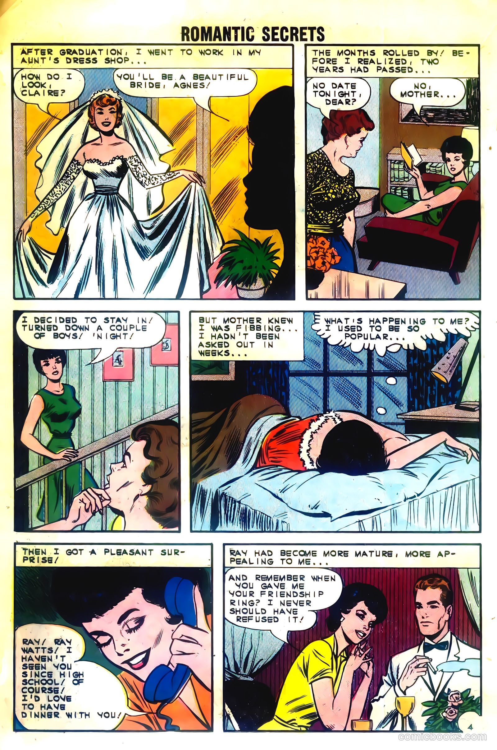 Romantic Secrets #47 (1963) — page 18 of 36